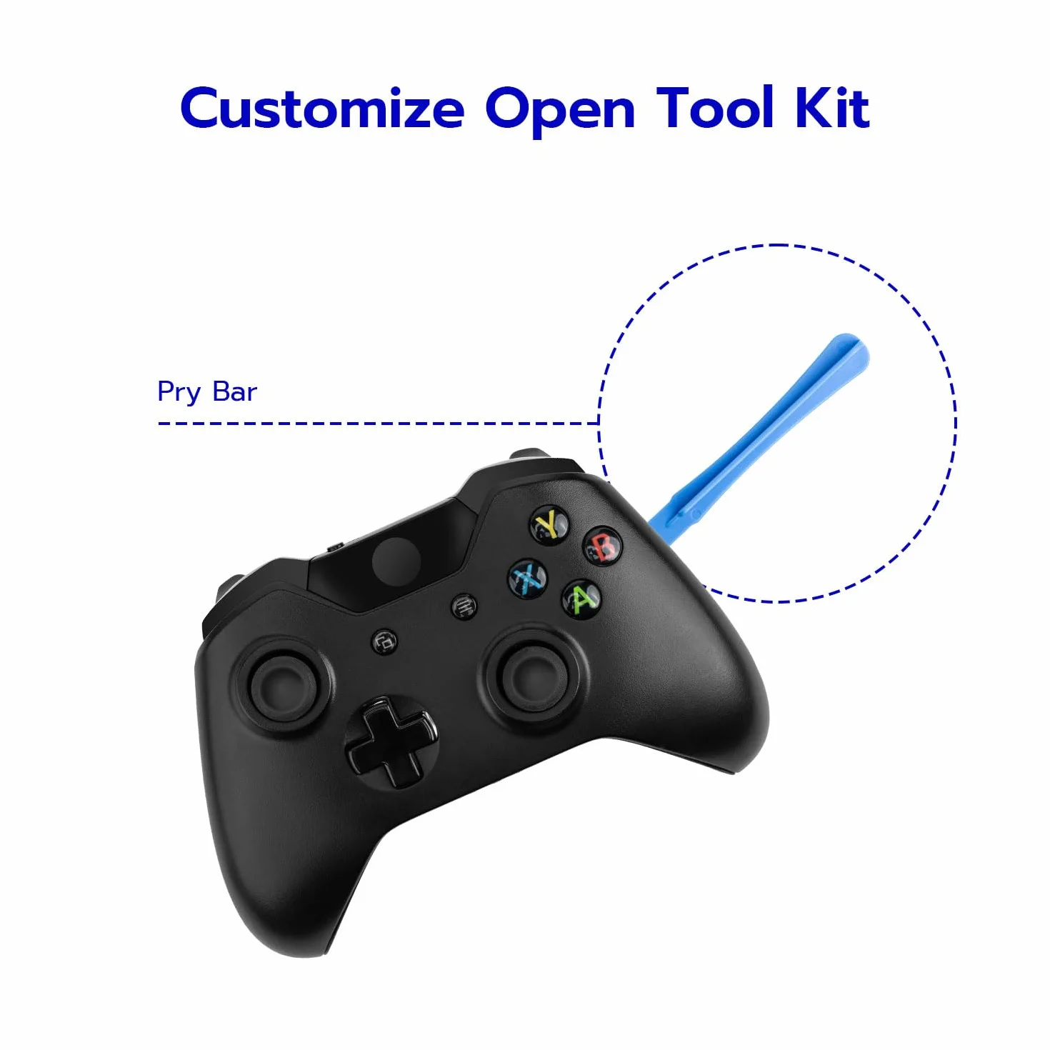 Mcbazel 5 w 1 TMR Joystick zamienne części naprawcze uchwyty na kciuki kompatybilne z kontrolerem X Box Series X/S/One/One X/One S