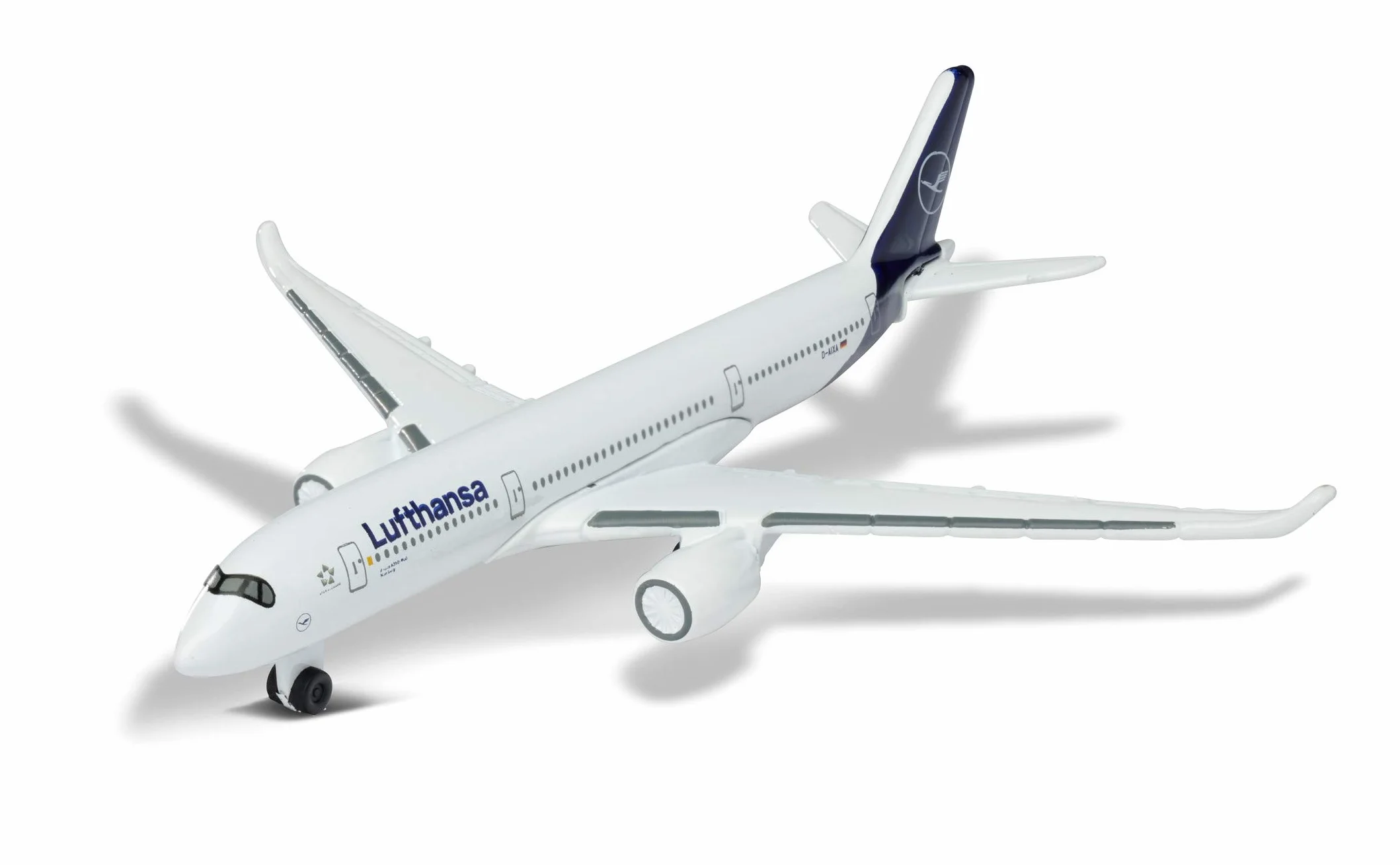 Majorette - Airplane Airbus 350 Lufthansa Samolot, Biały, 212057980Q02