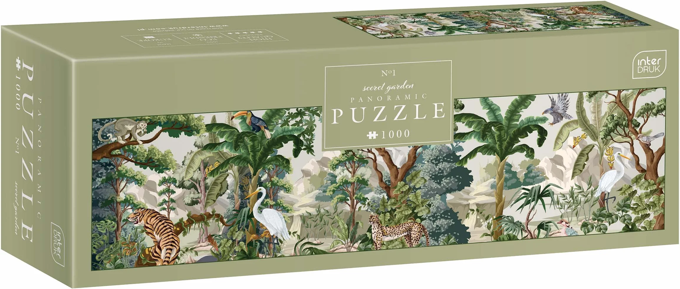 Puzzle Panorama 1000 - Secret Garden no. 1