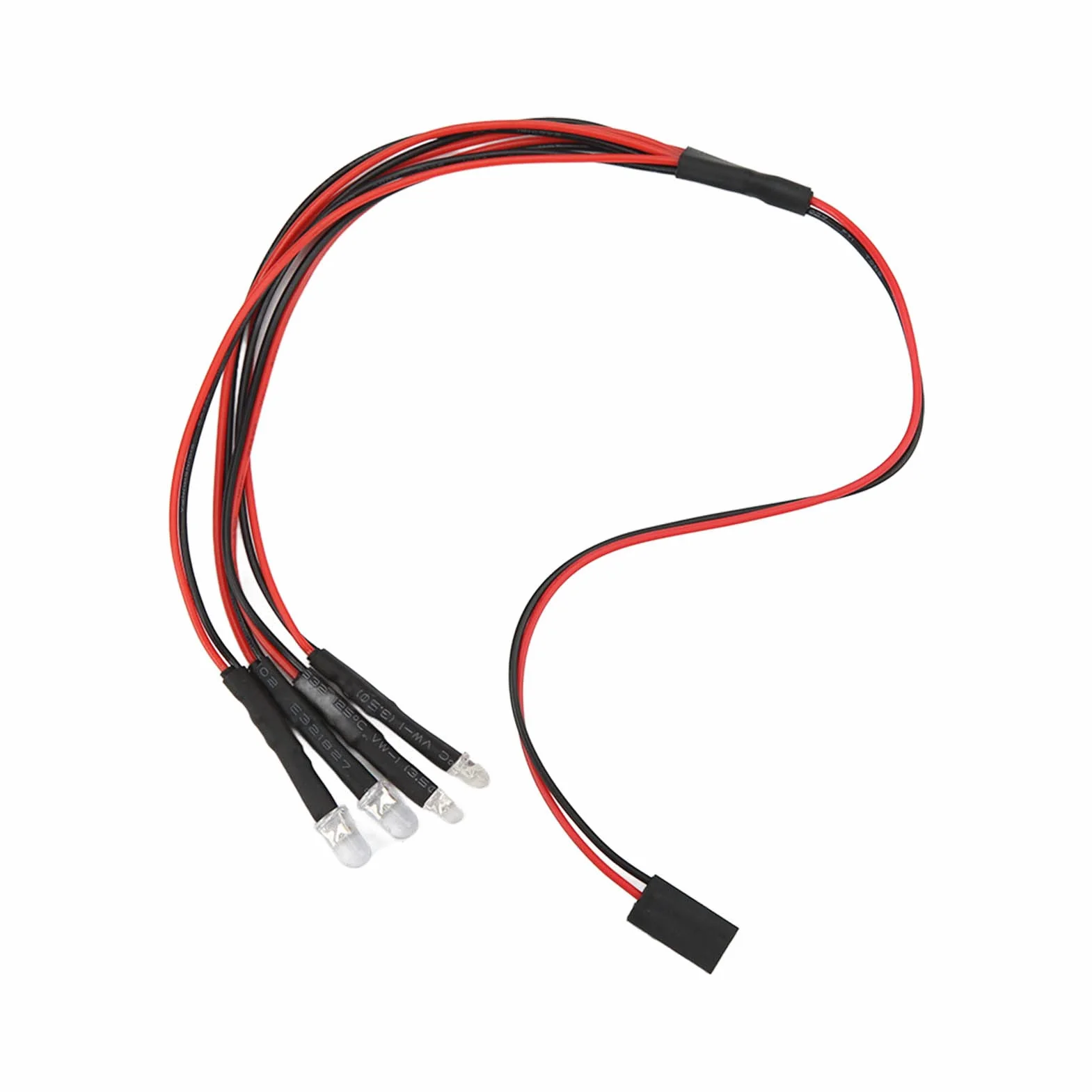 Światło LED Samochodu RC 4 Diody LED Axial SCX24 1/24 Części Modernizacyjne