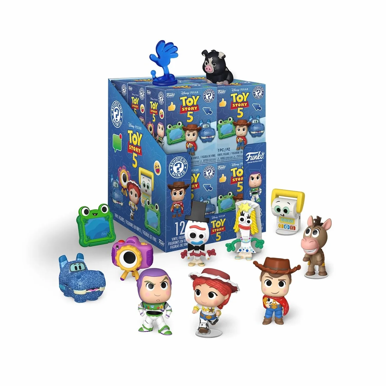 Funko Mystery Mini: Toy Story 5-1 Of 12 To Collect - Różne style - kolekcjonerska figurka winylowa - pomysł na prezent - oficjalny towar - zabawki dla dzieci i dorosłych i wyświetlacze