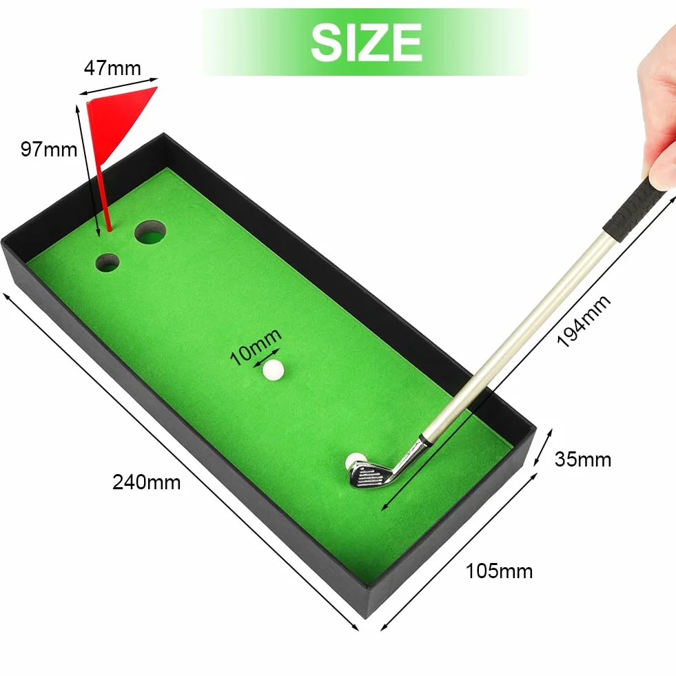 OSDUE Prezenty dla mężczyzn, prezenty na długopis golfowy dla mężczyzn, mini gry komputerowe, zabawna zabawka Fidget, prezent na długopis golfowy dla dorosłych, współpracownik, mężczyźni, szef