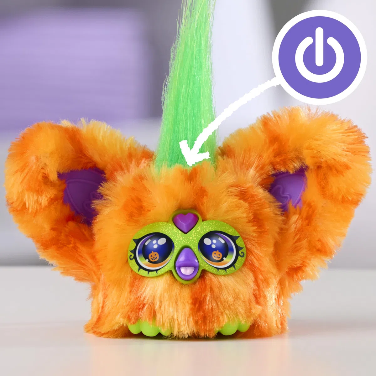 Furby Furblets Boo-Kin, miniaturowa pluszowa zabawka