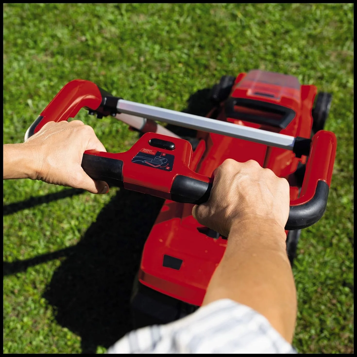 Einhell RASARRO 36/42 Power X-Change Kosiarka akumulatorowa 36V 42cm 725m² 50L Mulczer 2x5,2Ah Twincharger