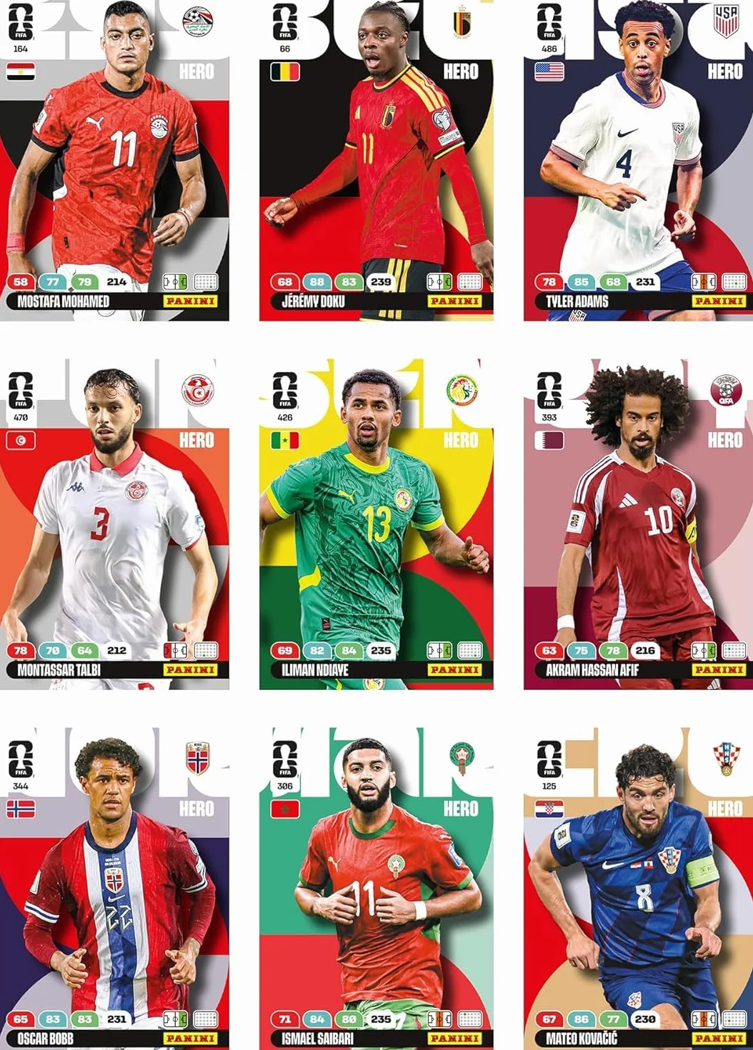 Mistrzostwa Świata FIFA 2026 Trading Cards Game Blister Premium Gold (1 etui premium + 4 ekskluzywne karty z limitowanej edycji)
