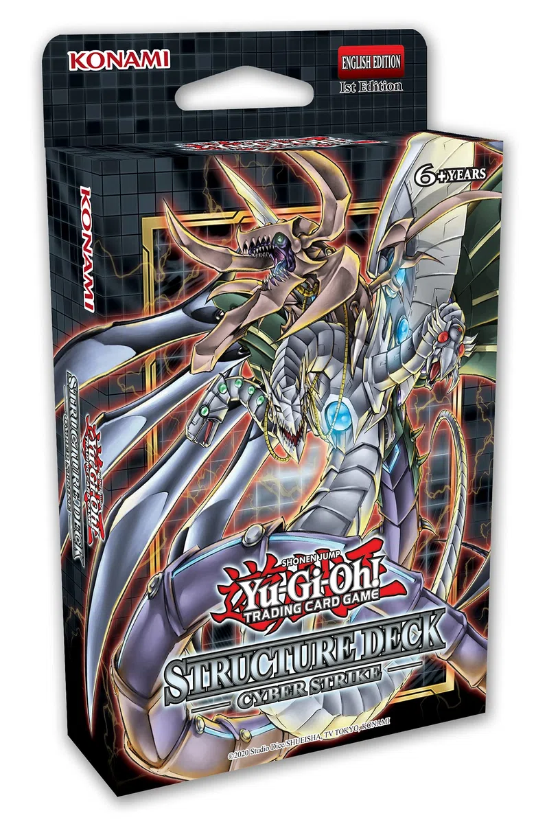YU-GI-OH! SDCS Structure Deck: Cyber Strike Unlimited Reprint, zestaw kart kolekcjonerskich