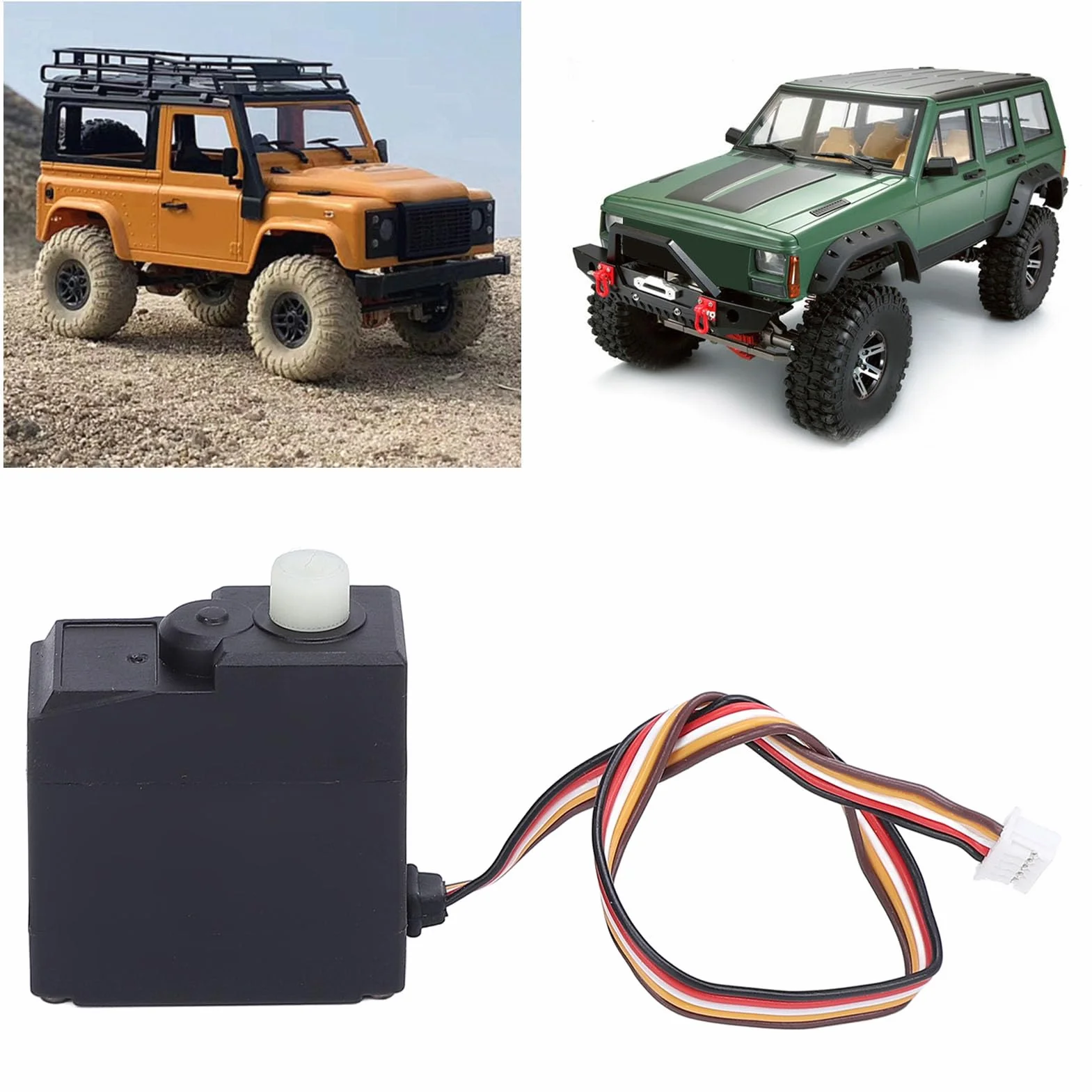 Servo Motor RC Servo Kierownica w samochodzie RC Servo 5 Line 17G Servo Silnik RC dla 16101 16102 16103 16201