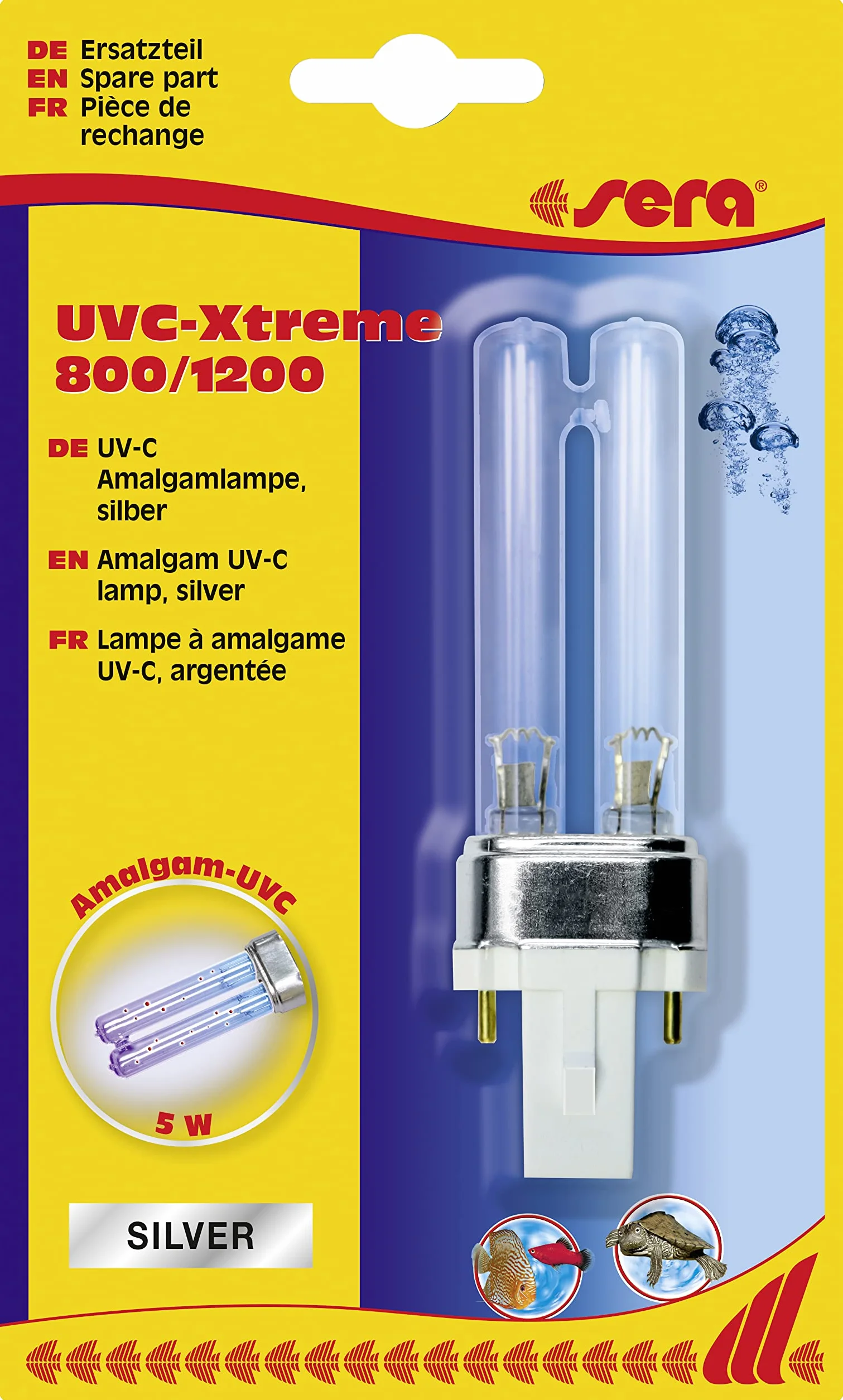 Sera Amalgam lampa UVC 5 W – UVC-Xtreme 800/1200 część zamienna