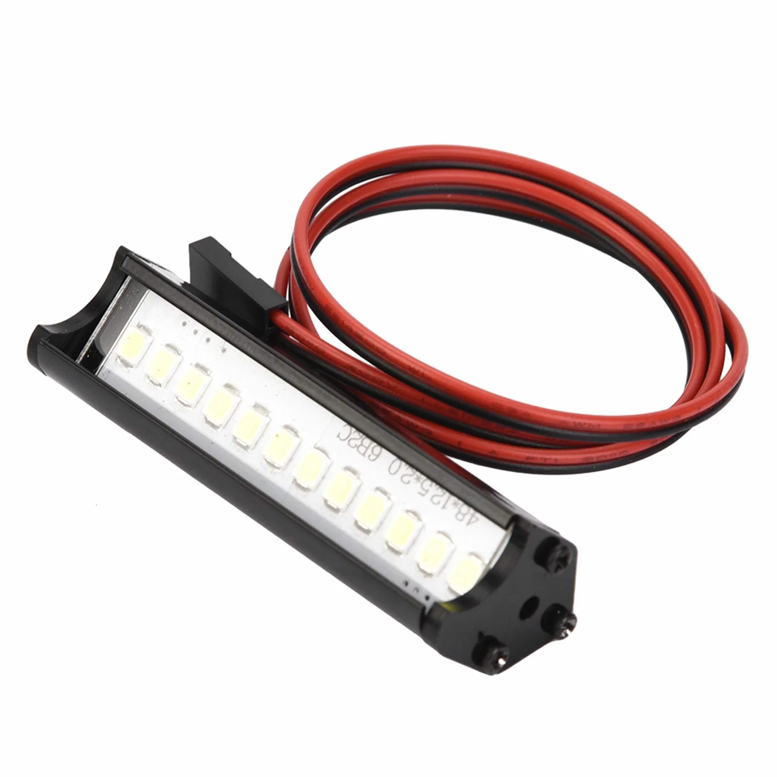 TOPINCN 1:10 część samochodu zdalnie sterowanego listwa świetlna LED do 90046 90048 SCX10, trwały materiał i jasne światła do fajnych modeli samochodów