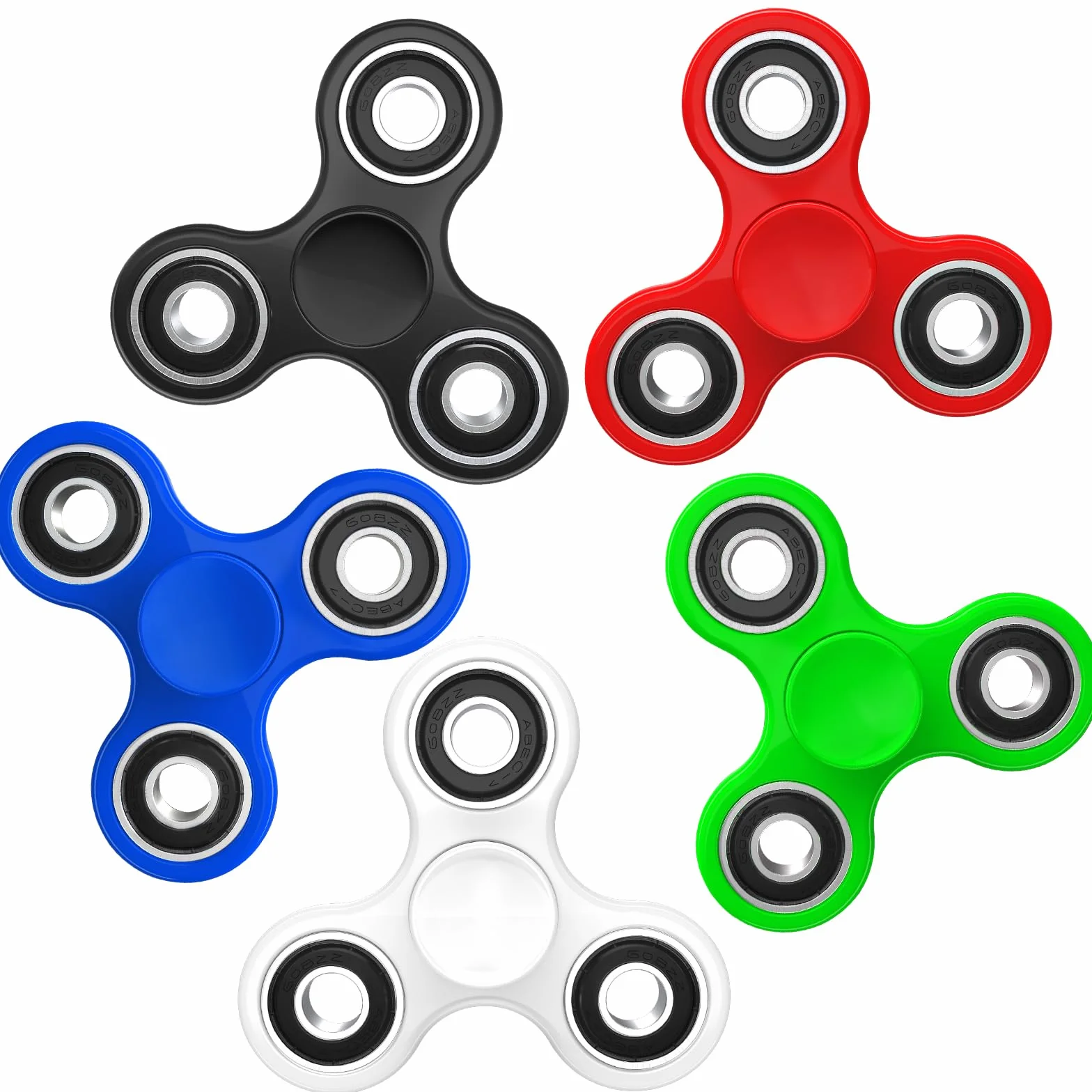 SCIONE Fidget Spinners 5-pak dla dzieci i dorosłych - sensoryczne i antystresowe zabawki Fidget dla dzieci i dorosłych z lękiem, idealne do wypełniania torebek imprezowych, nagrody do gry w