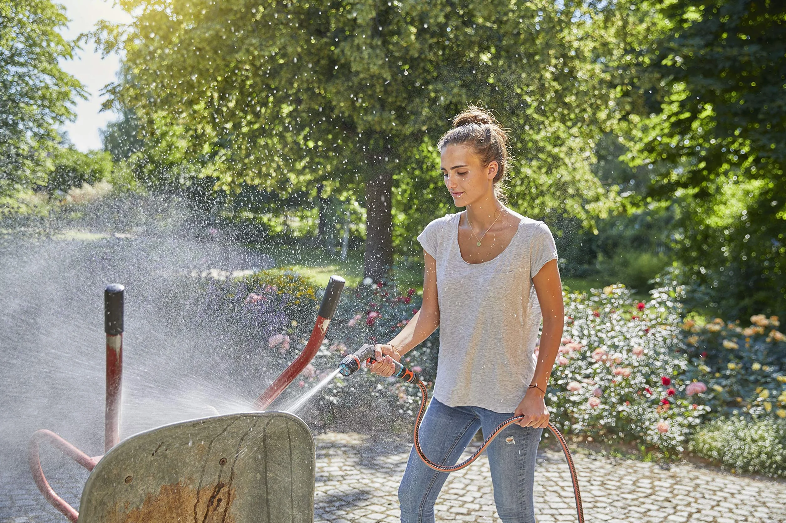 Gardena Pistolet zraszający Comfort ecoPulse™ 18304-20 z blokadą i ochroną przed zamarzaniem