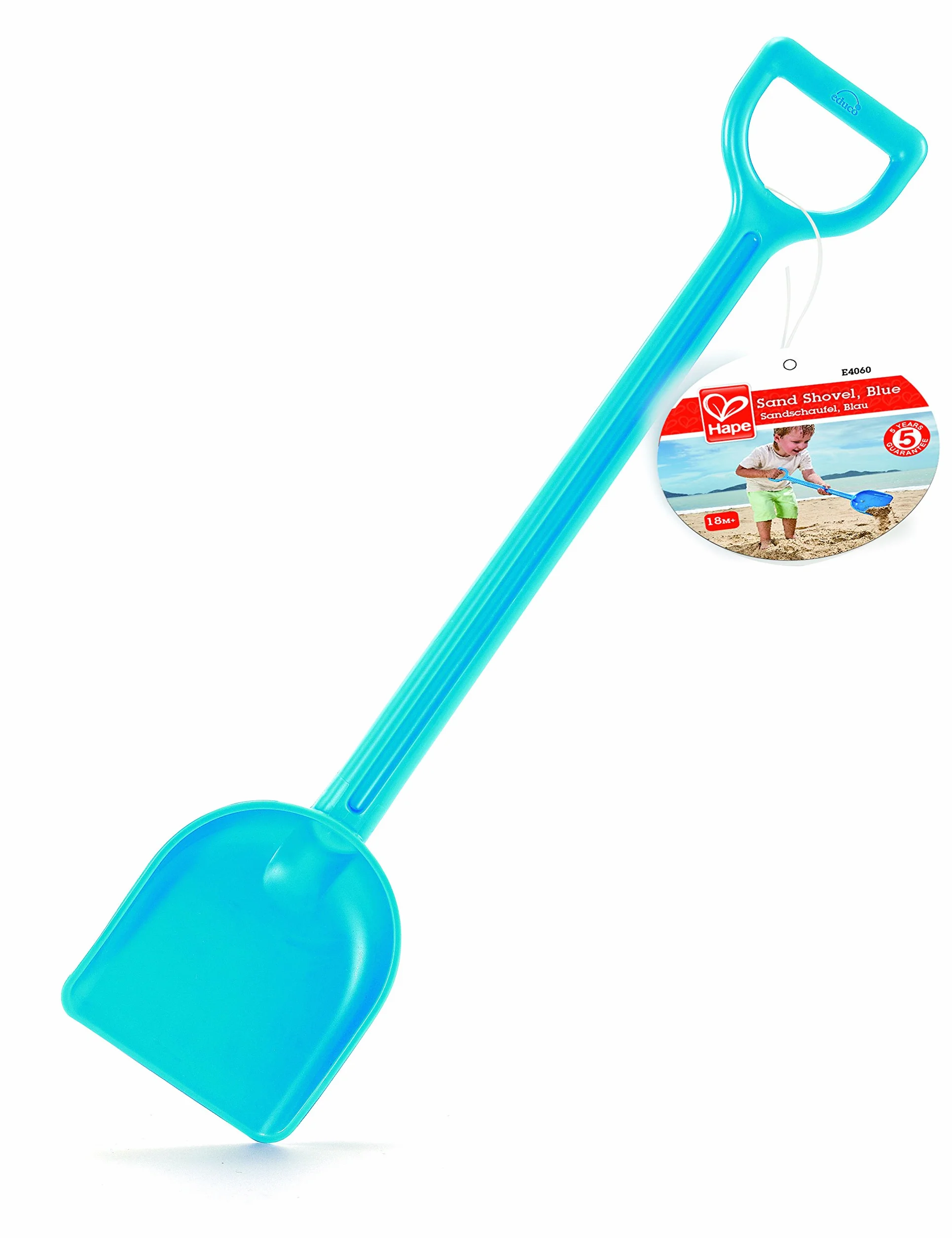 Hape E4060 Sand Shovel Beach and Garden Tool Toys, Blue