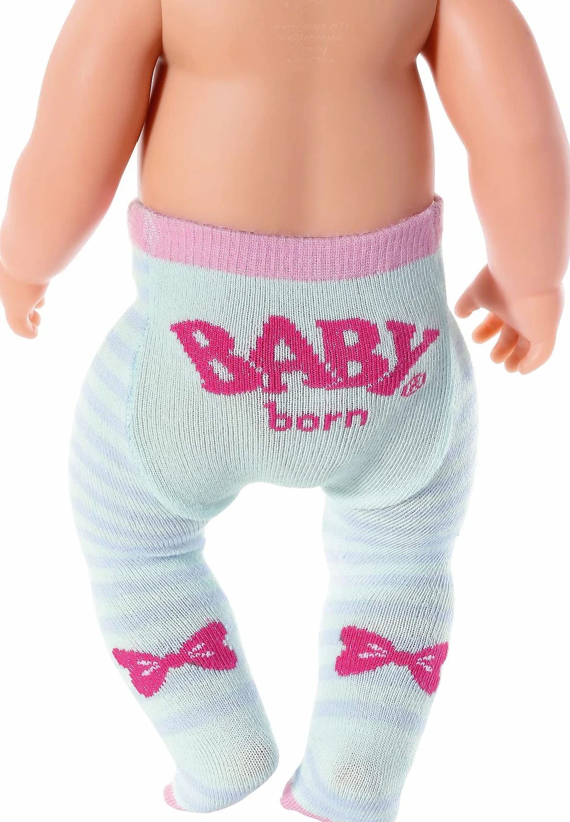 BABY born 831748 Assorted 43 cm-for Toddlers 3 Years & Up-Easy for Small Hands-Adorable Styles-Includes, Two Packs of Tights