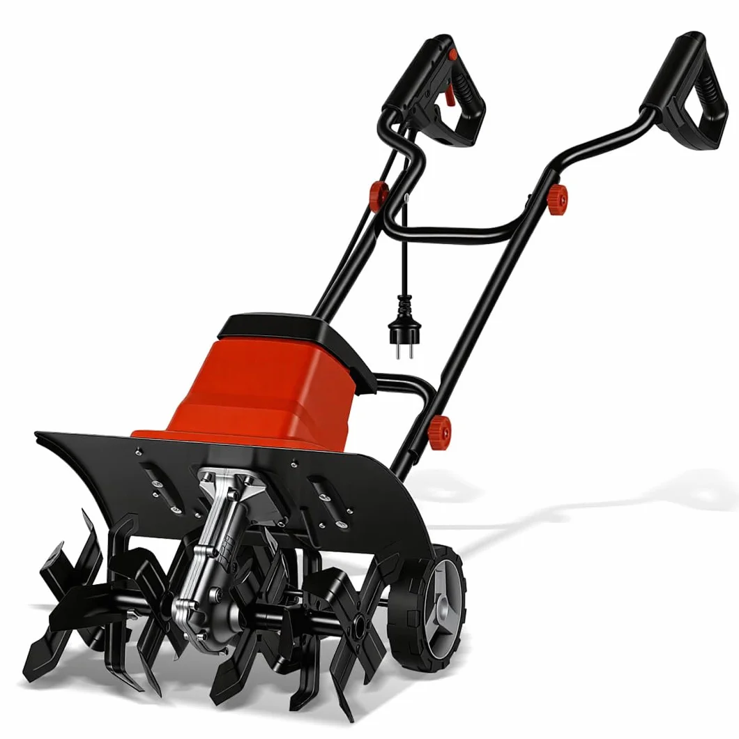 Elektryczna glebogryzarka ogrodowa 1500 W 40 cm 22 cm 24 noże