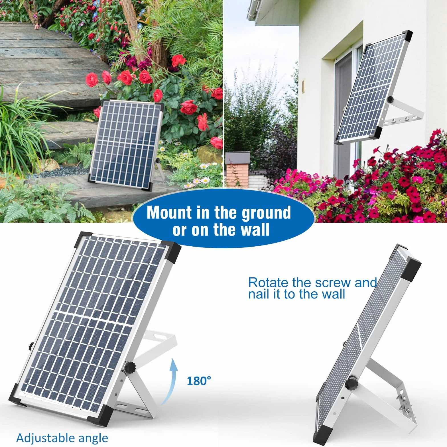 AISITIN Solarna pompa fontannowa 12 W