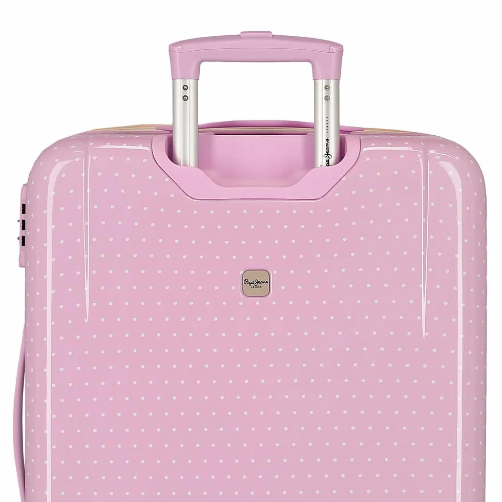 Plecak szkolny Pepe Jeans Sandra różowy 68x48x26 cm regulowane paski