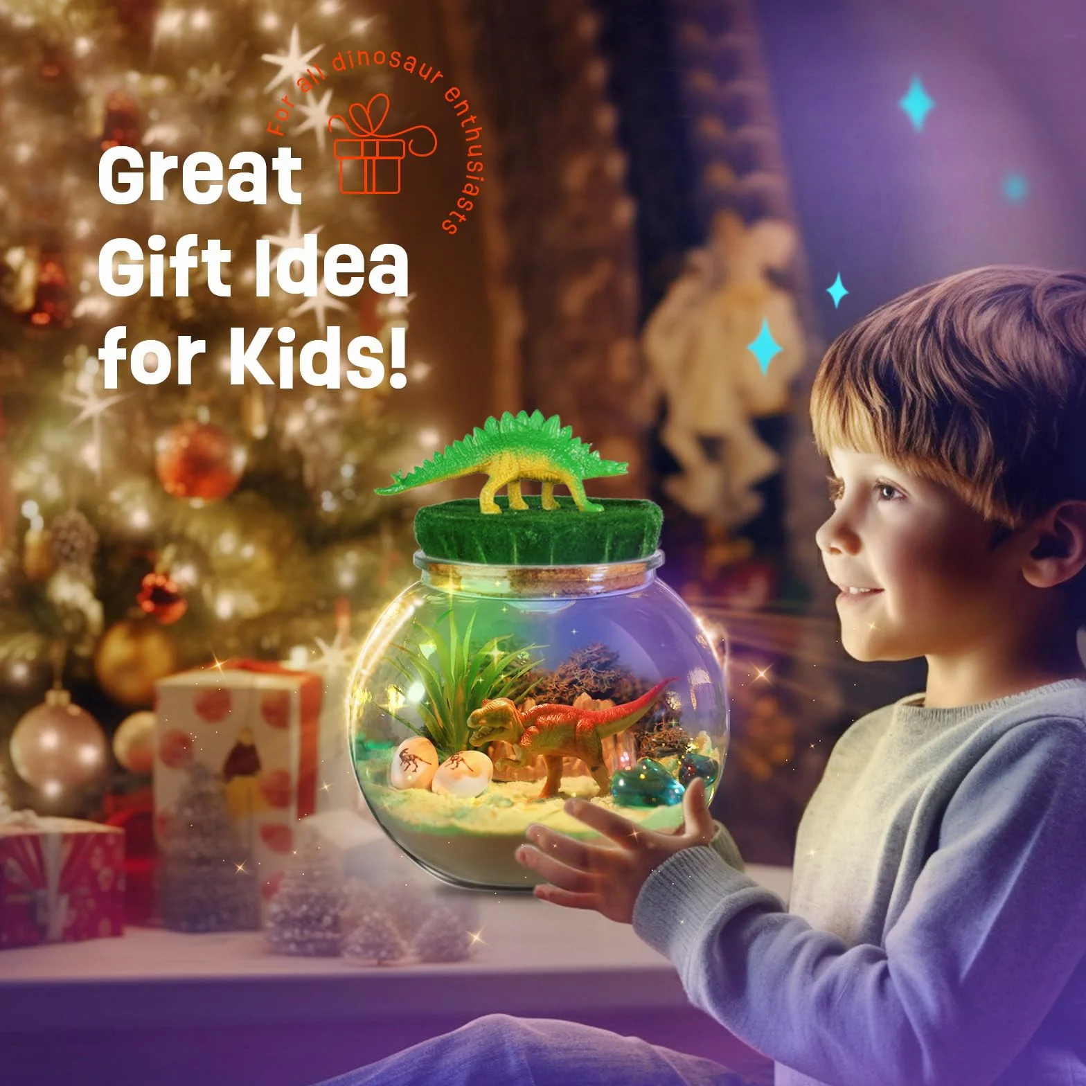 Zestaw dinozaurów Terrarium dla dzieci