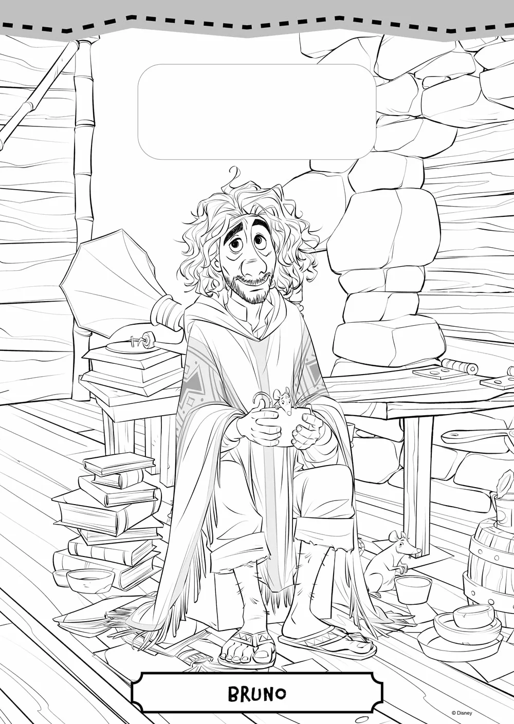 Disney Encanto: Tear Off Colouring