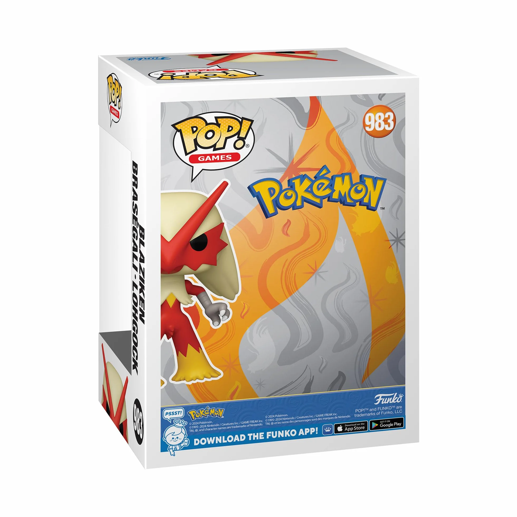 Funko POP! Games: Pokemon - Blaziken - Kolekcjonerska figurka winylowa - Pomysł na prezent - Oficjalny towar - Zabawki dla dzieci i dorosłych - Fani gier wideo