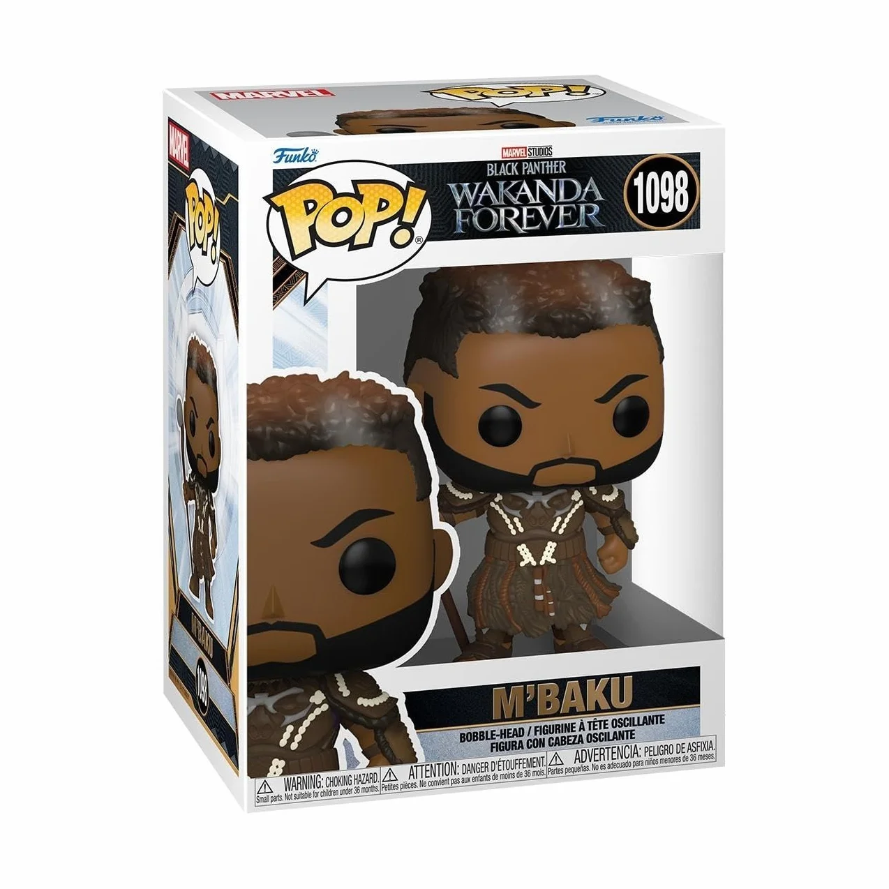 Pop Black Panther Wakanda Forever m'Baku Vinyl Figure