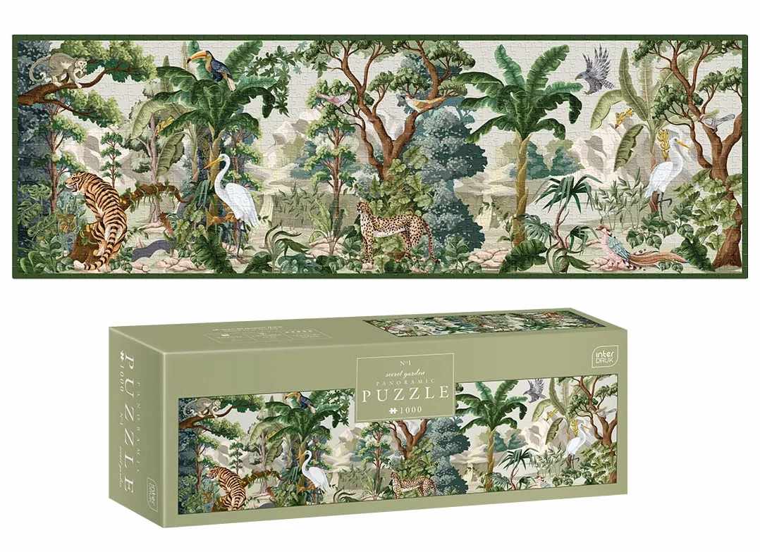Puzzle Panorama 1000 - Secret Garden no. 1