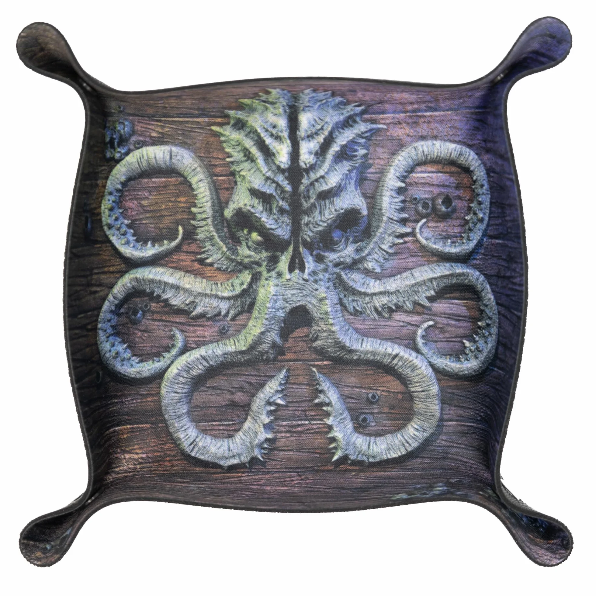Tacka na kości - Dice Tray do gier planszowych i RPG kompatybilny z Song of Ice and Fire, Cthulhu: Death May Die, Arkham, Galakta: Posiadłość Szaleństwa - Kraken