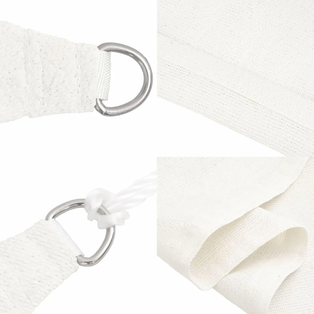 Bussandri Exclusive żagiel przeciwsłoneczny 160 g/m² biały 2,5 x 4 m HDPE