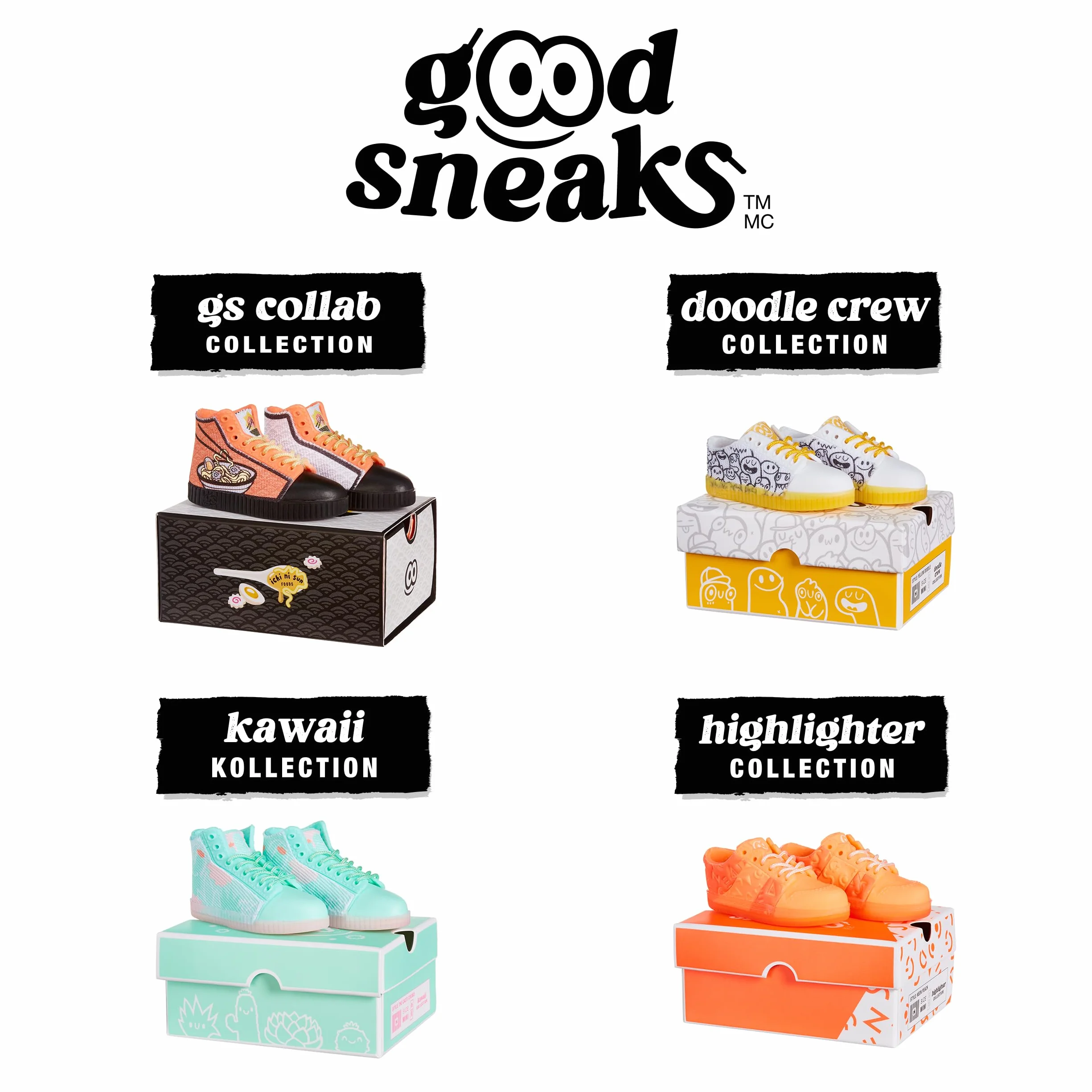 MGA's Mini Make It Mini Sneakers i Kolekcje w Tajemniczych Opakowaniach, Majsterkowanie, Rękodzieło, Repliki, Stroje, NIEJADALNE - dla Kolekcjonerów, od 8+ Lat