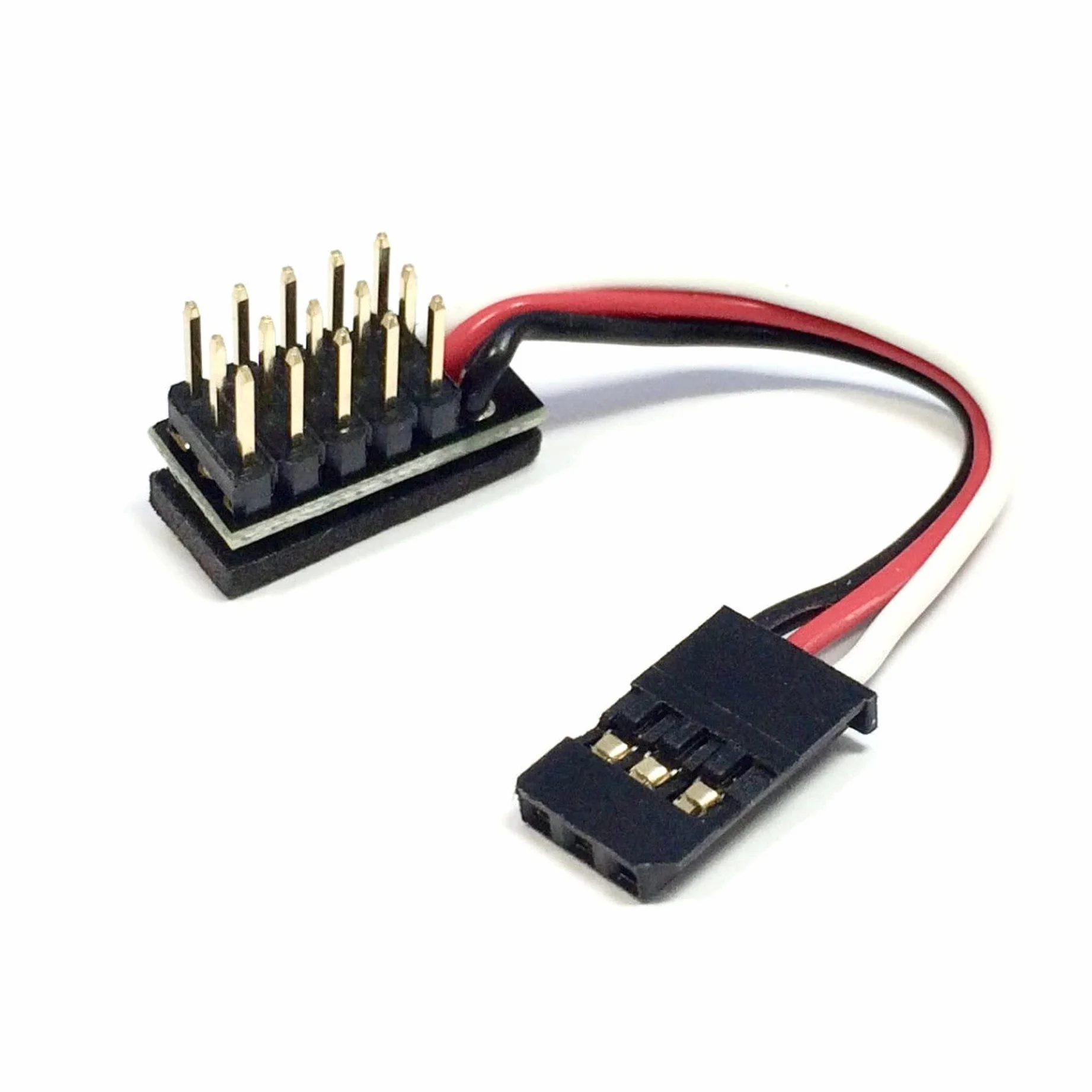 Premium Adapter Servo Kabel Rozdzielacz 5-drożny Splitter Lead 1x JR Futaba żeński 5x piny męskie 6 cm Kabel Adapter do Multicopter LED ESC Quad Copter dron Hitec Robbe Mr Wtyczka Modellbau®