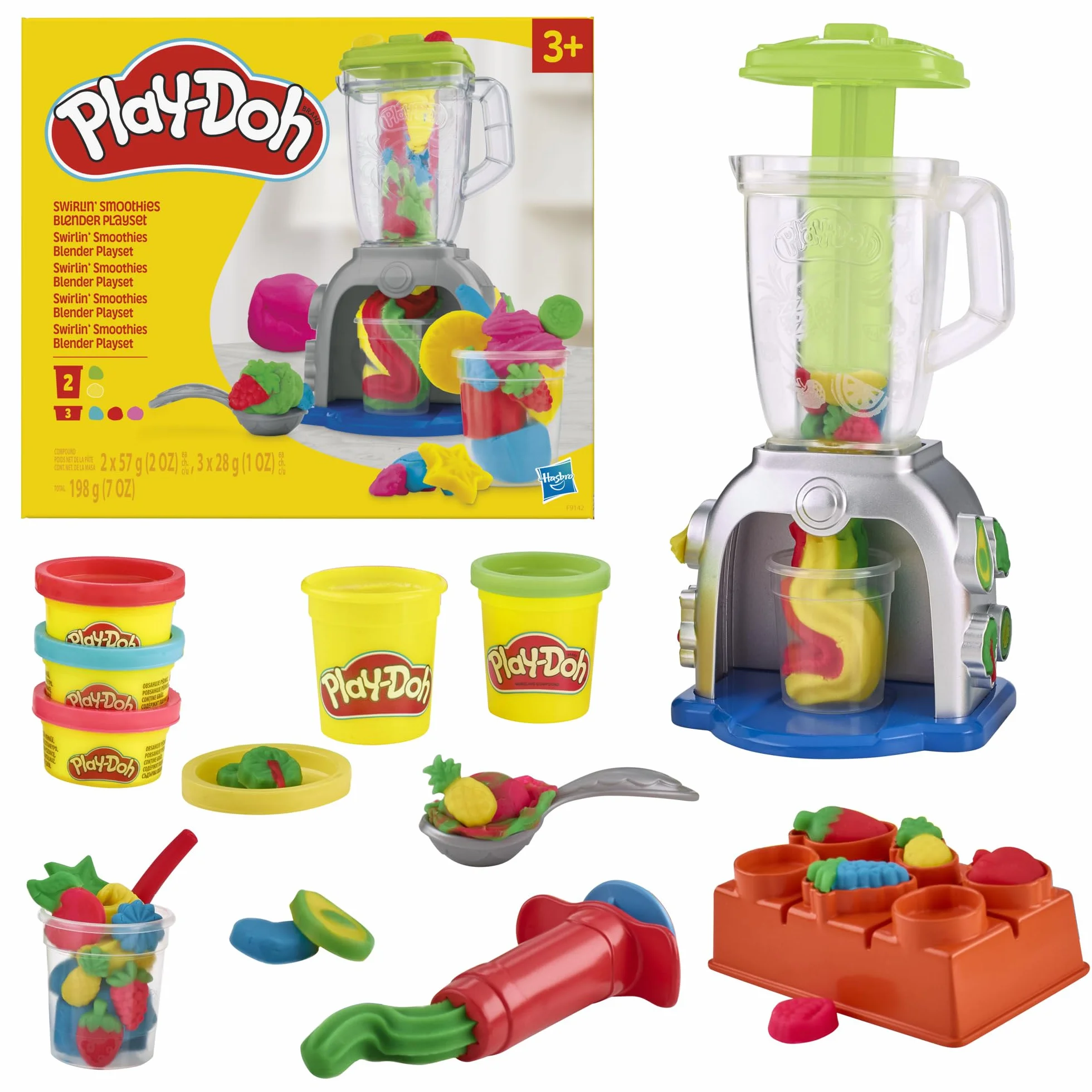 Play-Doh F9142 Zestaw do Zabawy, Zielony, Od 3 lat
