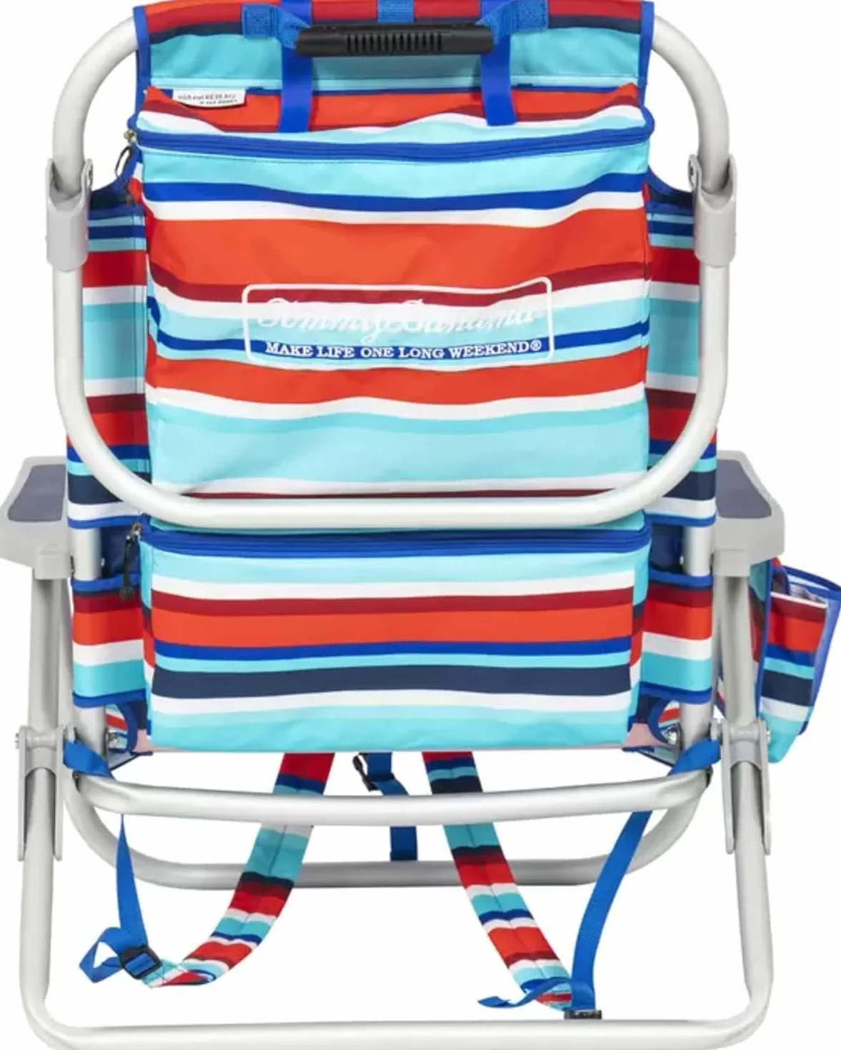 Tommy Bahama Krzesło plażowe aluminium paski tropikalne
