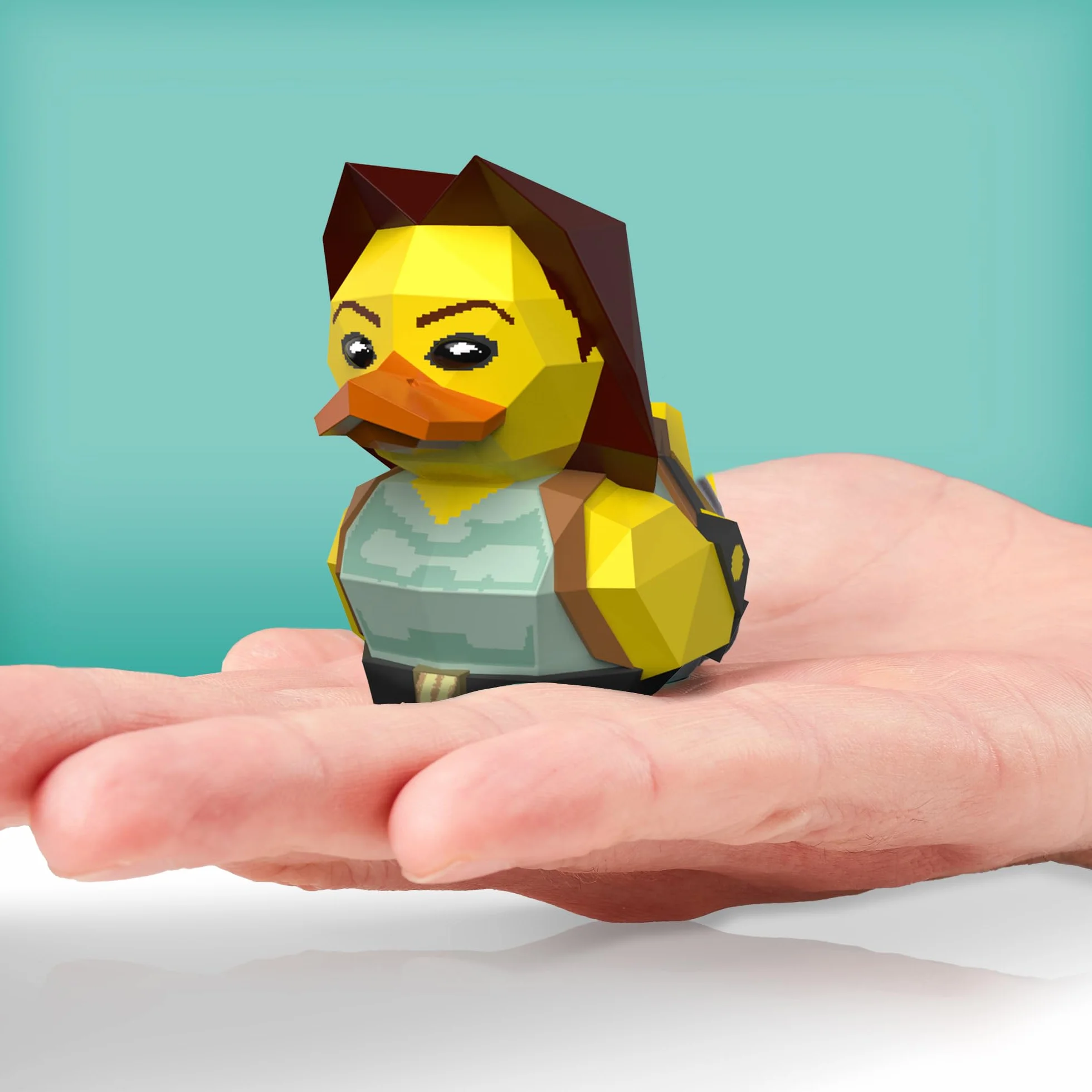 TUBBZ Mini: Tomb Raider - Lara Croft Cosplay gumowa kaczka winylowa figurka