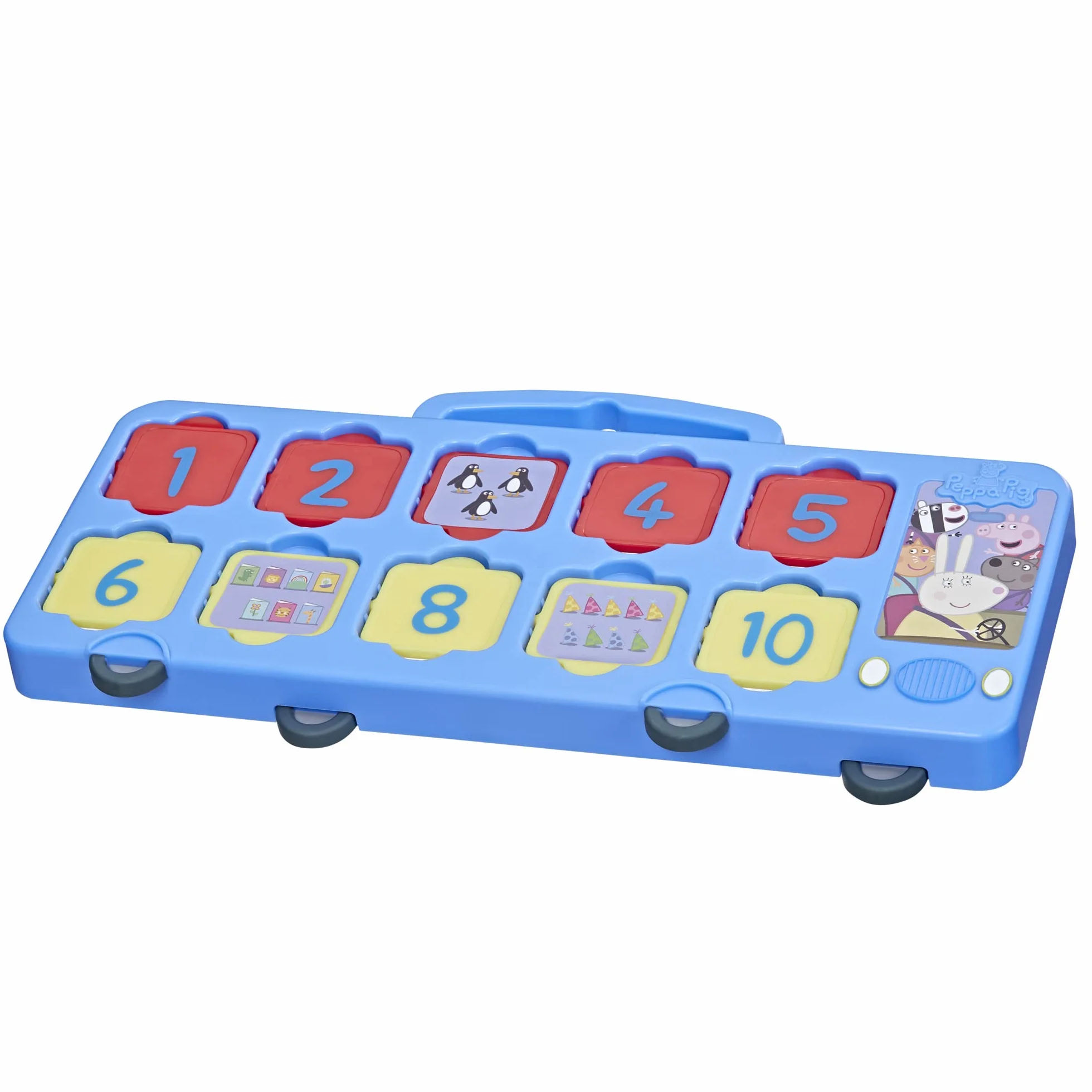Peppa Pig Autobus liczb, zabawka do nauki liczb 1 do 10, dla dzieci