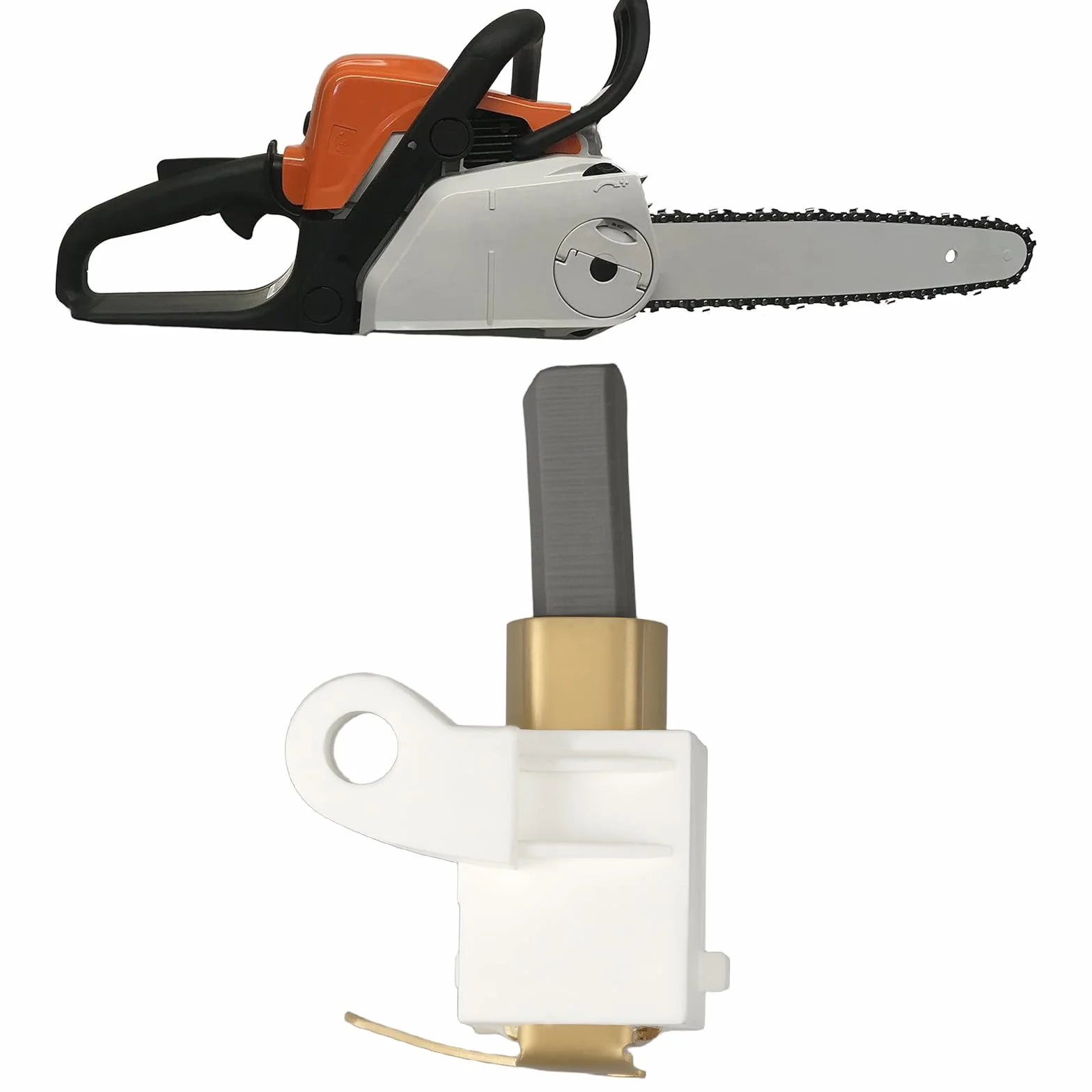 Szczotki węglowe do piły łańcuchowej Stihl E14 E140 E160 E180C 14,5 x 10,8 x 5,7 mm