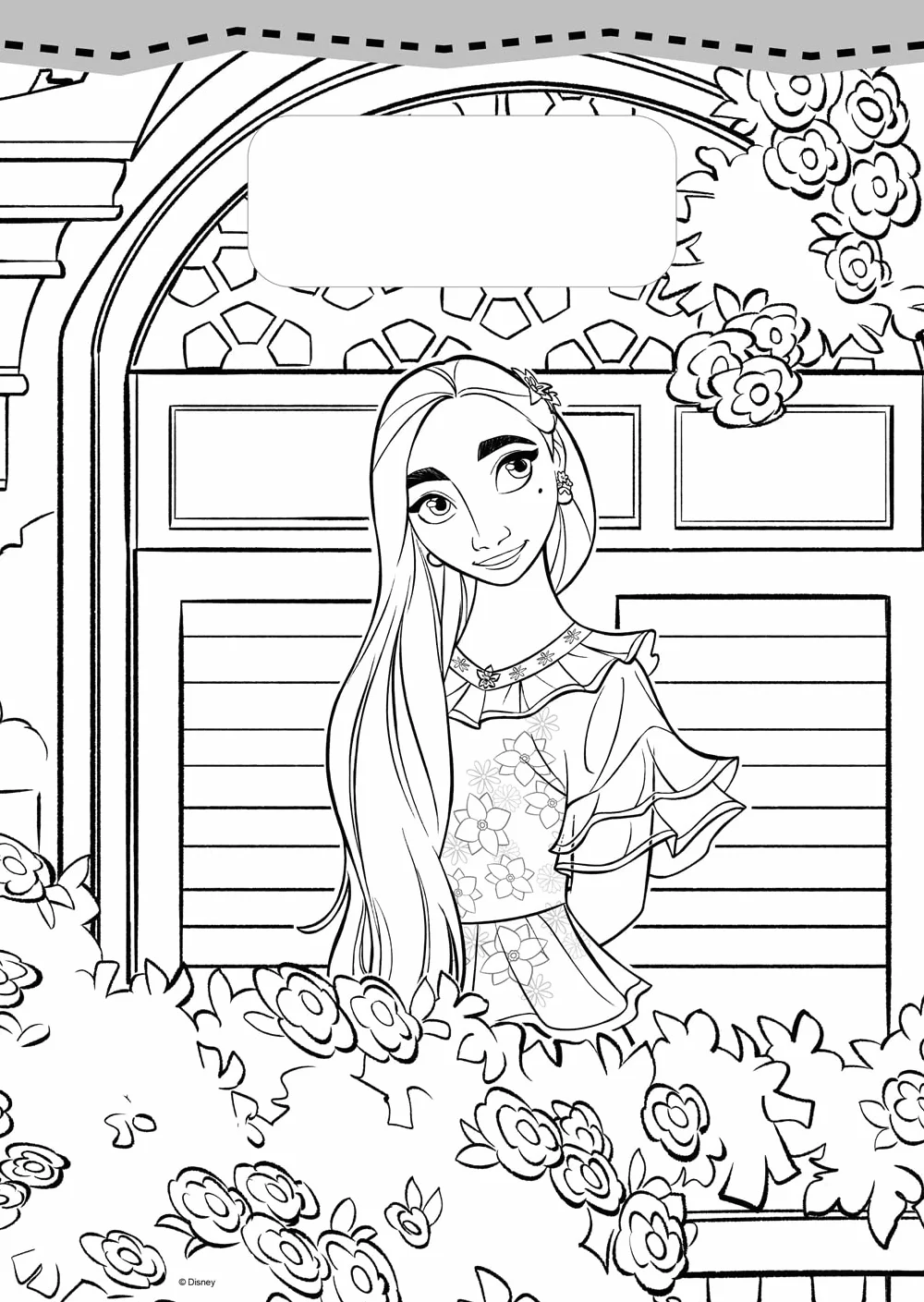 Disney Encanto: Tear Off Colouring