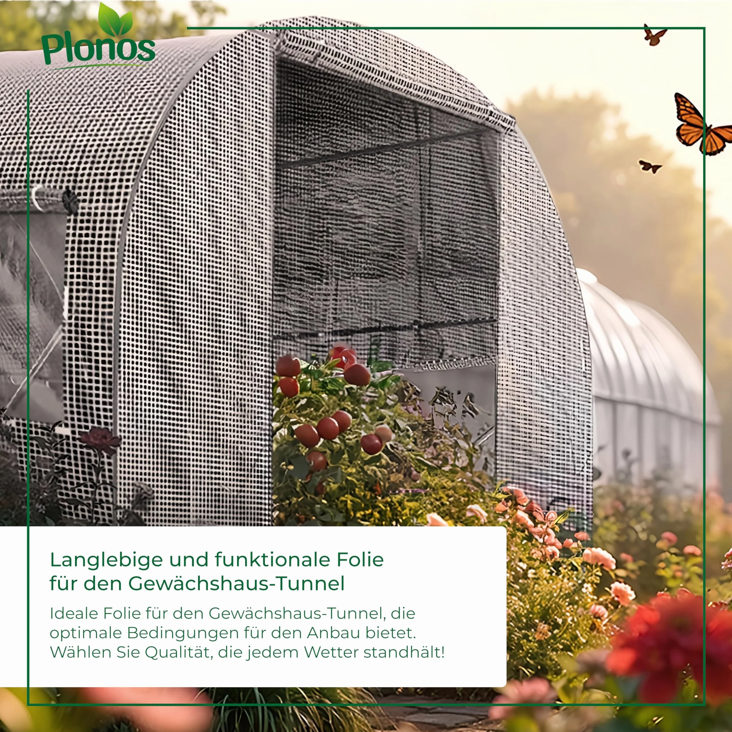 Folia zamienna do tuneli foliowych szklarni 3 x 6 m