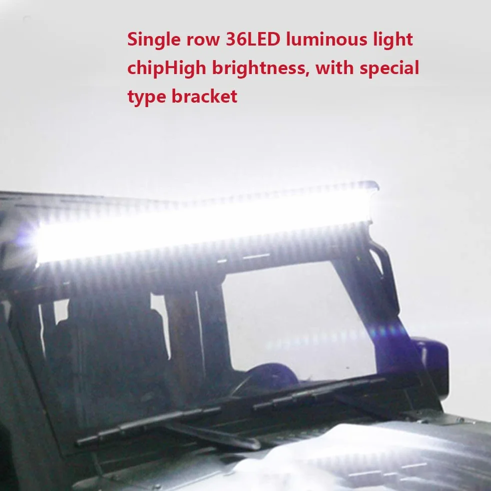 WANGCL Listwa świetlna LED 150 mm 36 LED do samochodu RC 1/10 kompatybilny z TRX4 SCX10 90046 D90
