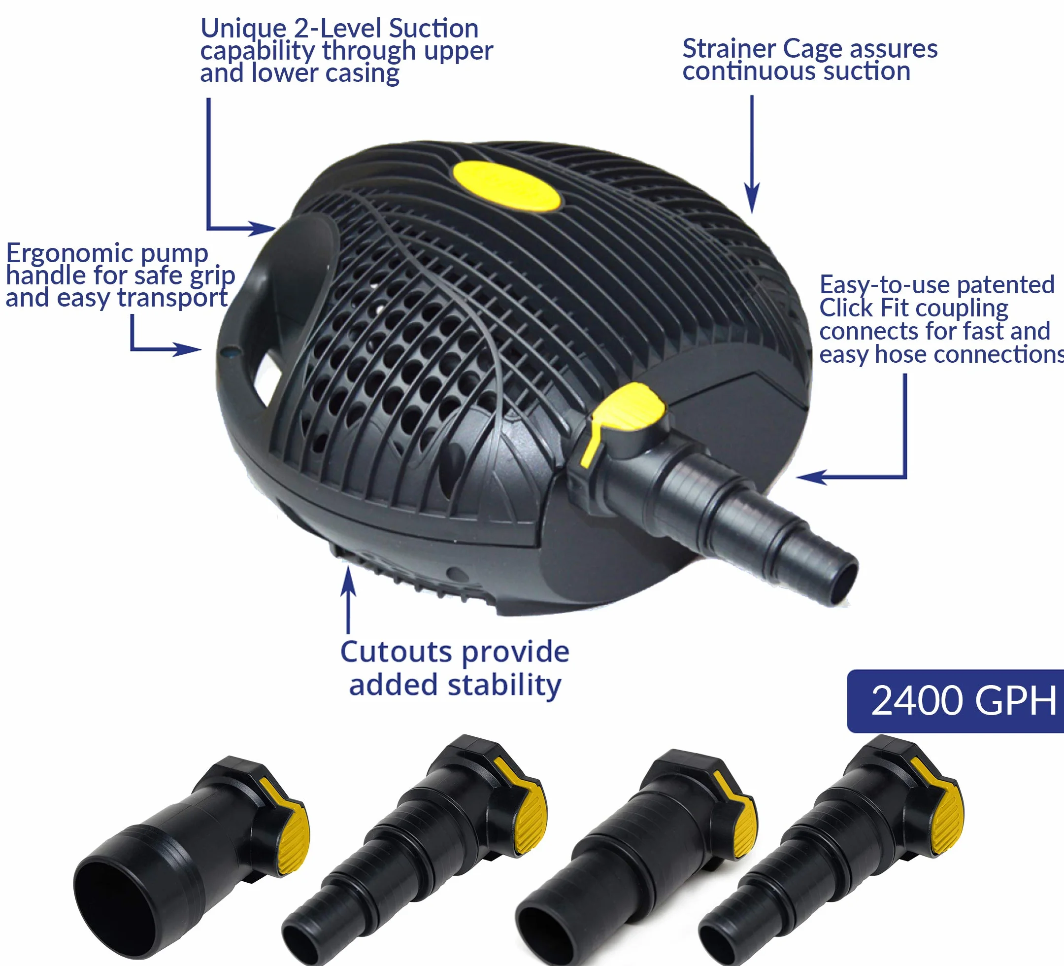 Laguna PT8248 PowerJet Max-Flo 9000 pompa do stawu 80 W 18000 l