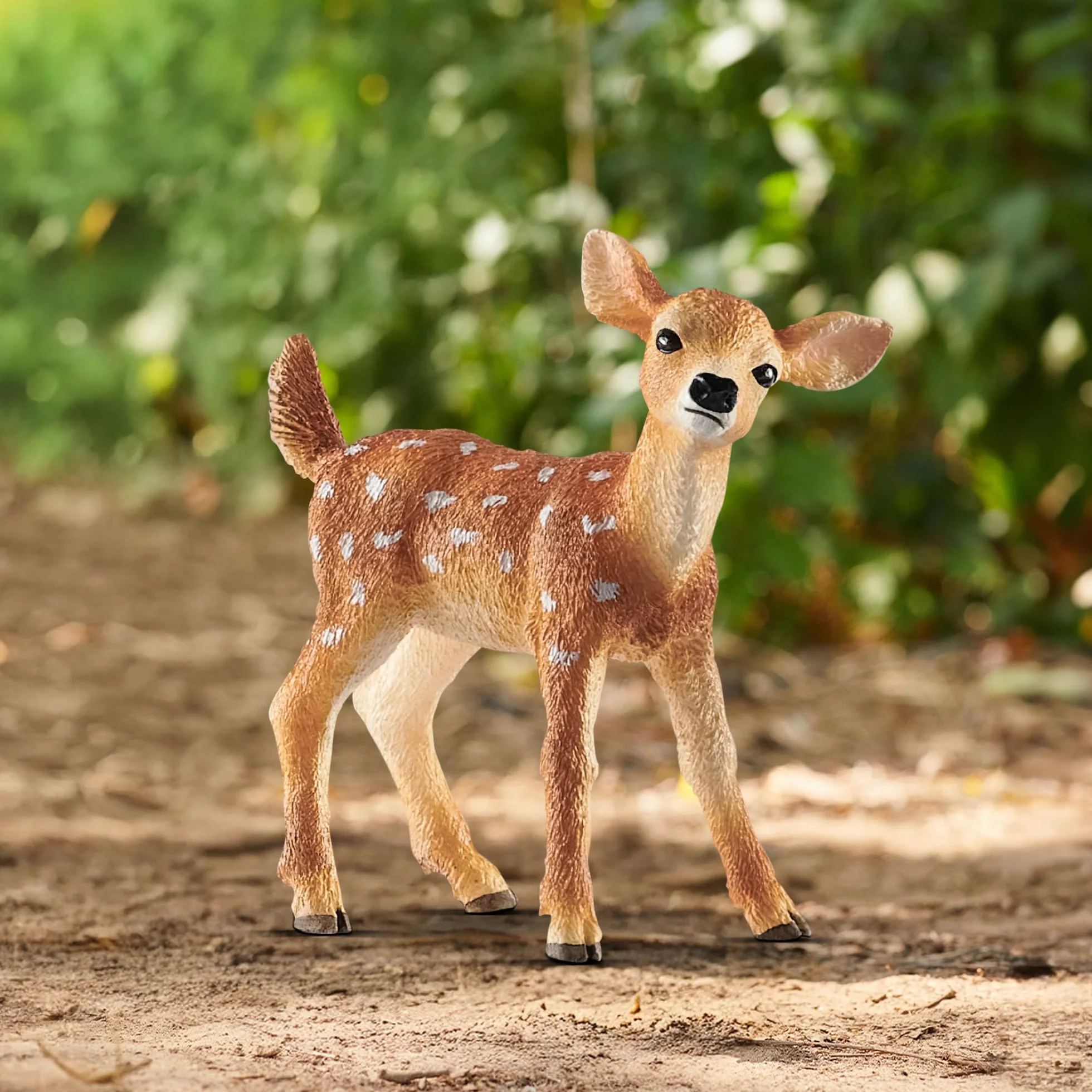 schleich WILD LIFE | Jelonek wirginijski 14820 | realistyczna figurka zwierzęcia | zabawka zoo i prezent dla dziewczynek i chłopców | figurka kolekcjonerska | od 3 lat | 5 x 2 x 5 cm