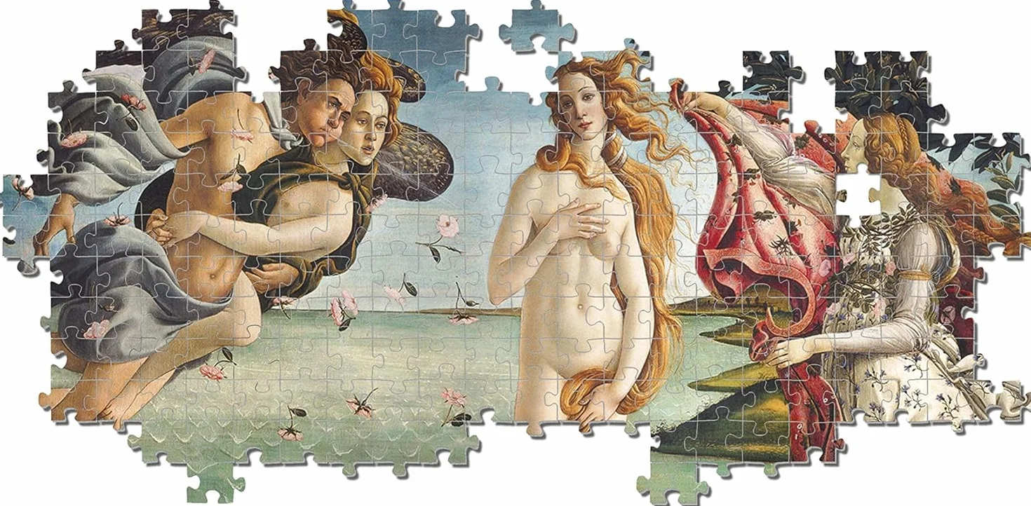 Clementoni - 32572 - Museum Collection Puzzle - Birth Of Venus - 2000 Elementów - Puzzle Dla Dorosłych