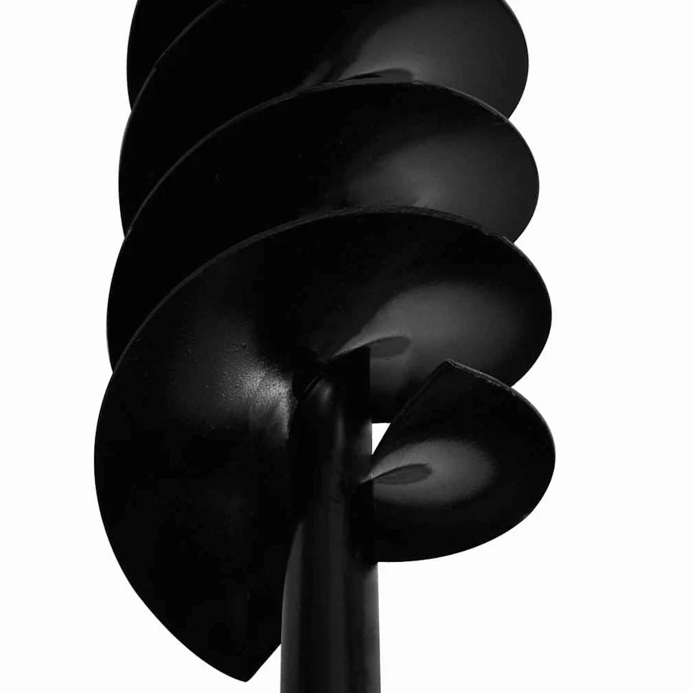 vidaXL Wiertło do gleby z uchwytem 120 mm, rura przedłużająca 9 m