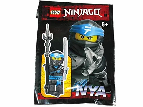 Blue Ocean LEGO Ninjago Nya #4 Minifigur Folienpaket Set 892063 (Beutel)