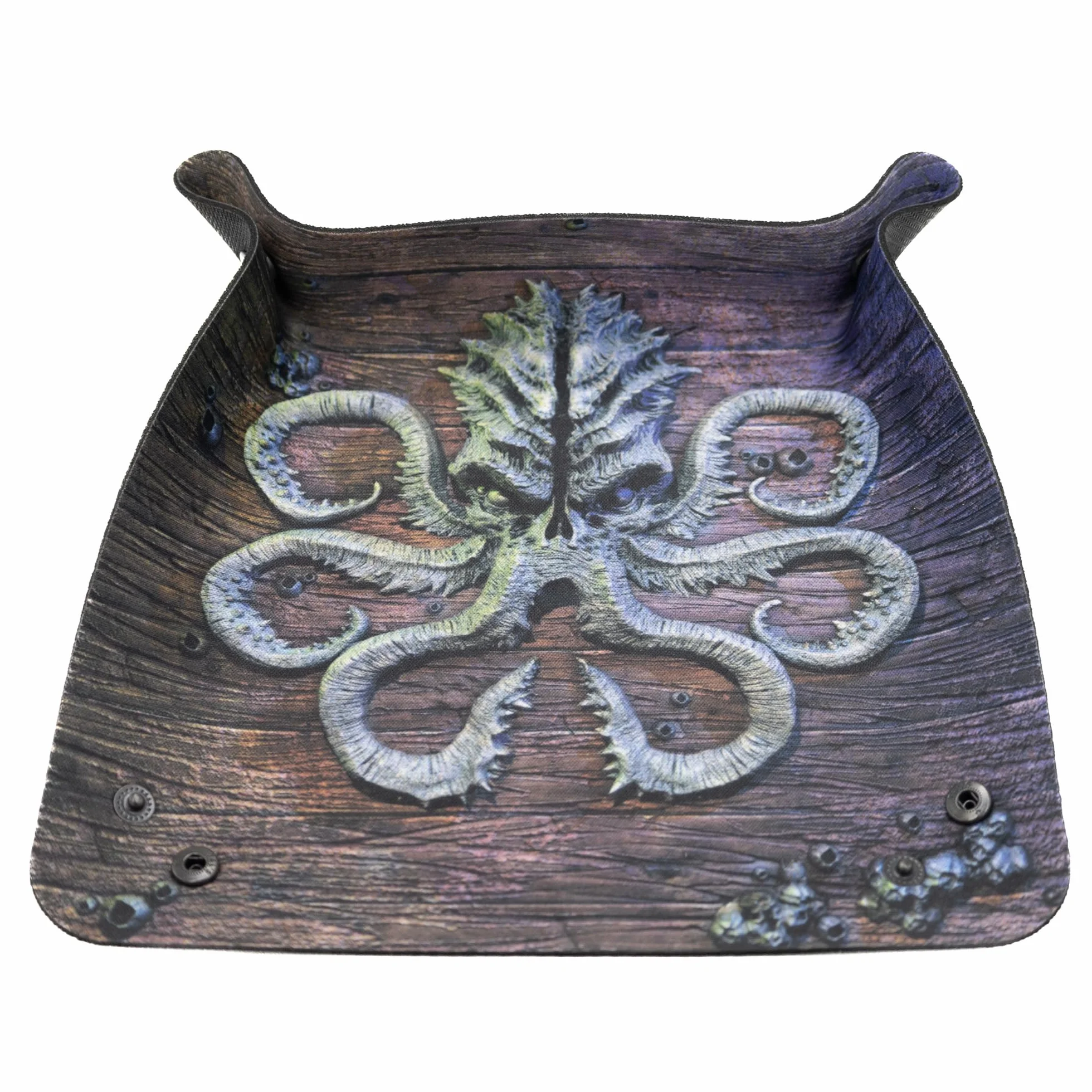 Tacka na kości - Dice Tray do gier planszowych i RPG kompatybilny z Song of Ice and Fire, Cthulhu: Death May Die, Arkham, Galakta: Posiadłość Szaleństwa - Kraken