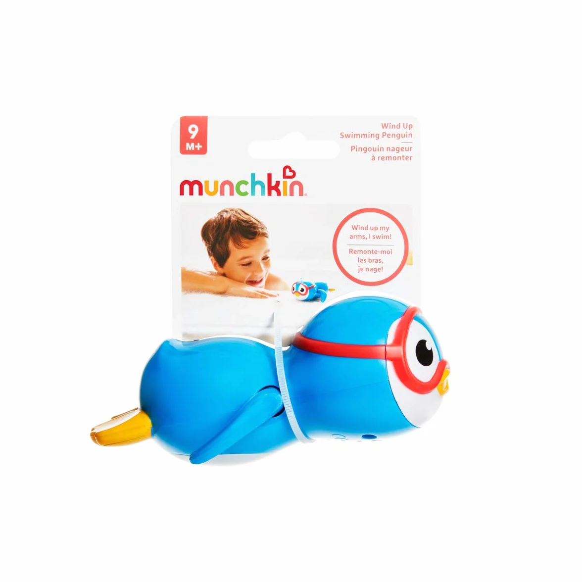 Munchkin Swimming Scuba Buddy Wind Up Bath Toy (Pack of 1)