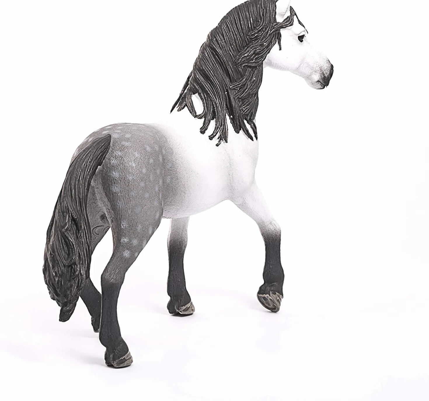 schleich HORSE CLUB | Ogier andaluzyjski 13821 | realistyczny koń schleich | idealny prezent dla dziewczynek i chłopców | zabawka z koniem schleich dla dzieci od 5 lat | 14 x 4 x 11 cm