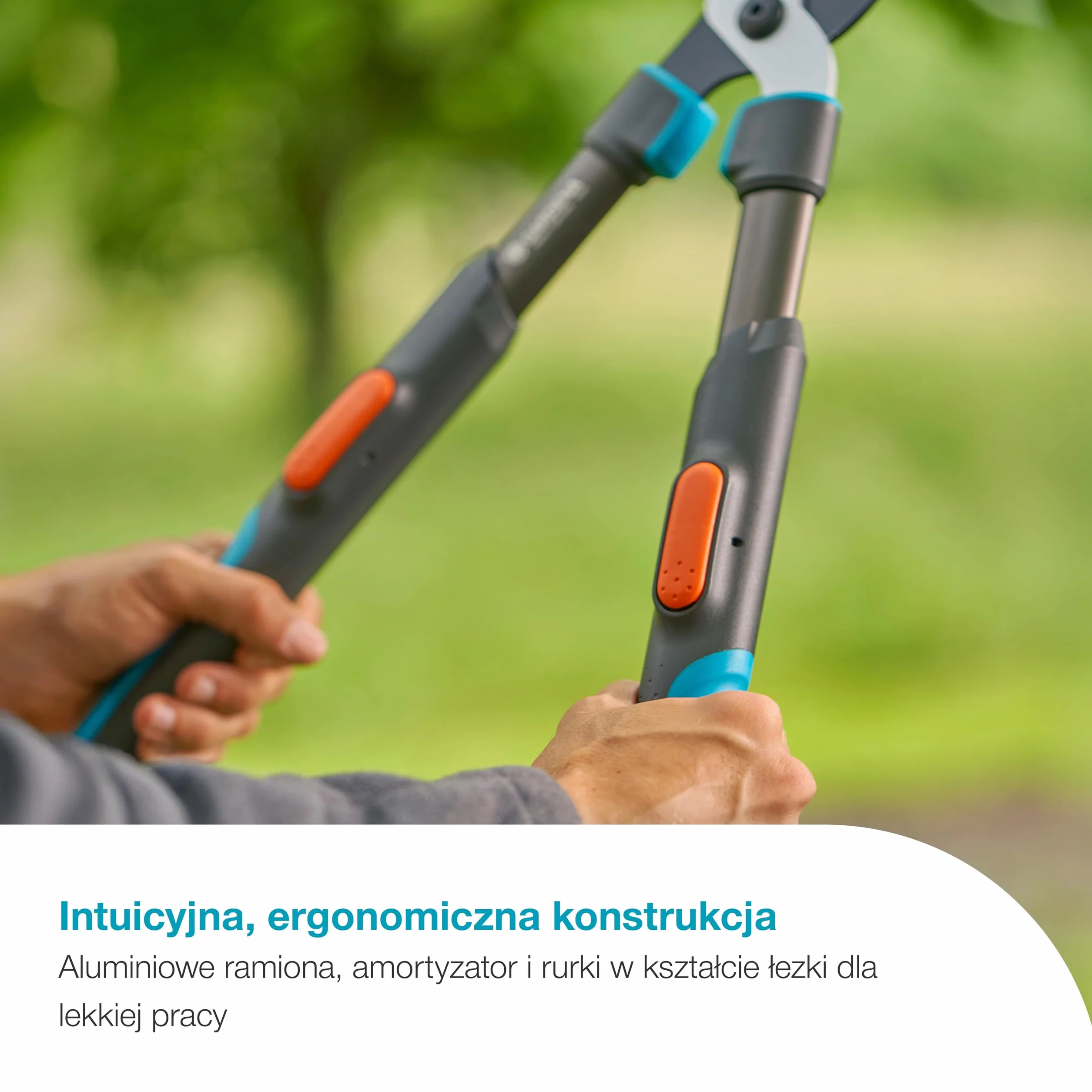 Gardena Nożyce do gałęzi TeleCut Pro S teleskopowe do 50 mm 670 mm precyzyjnie szlifowane ostrza
