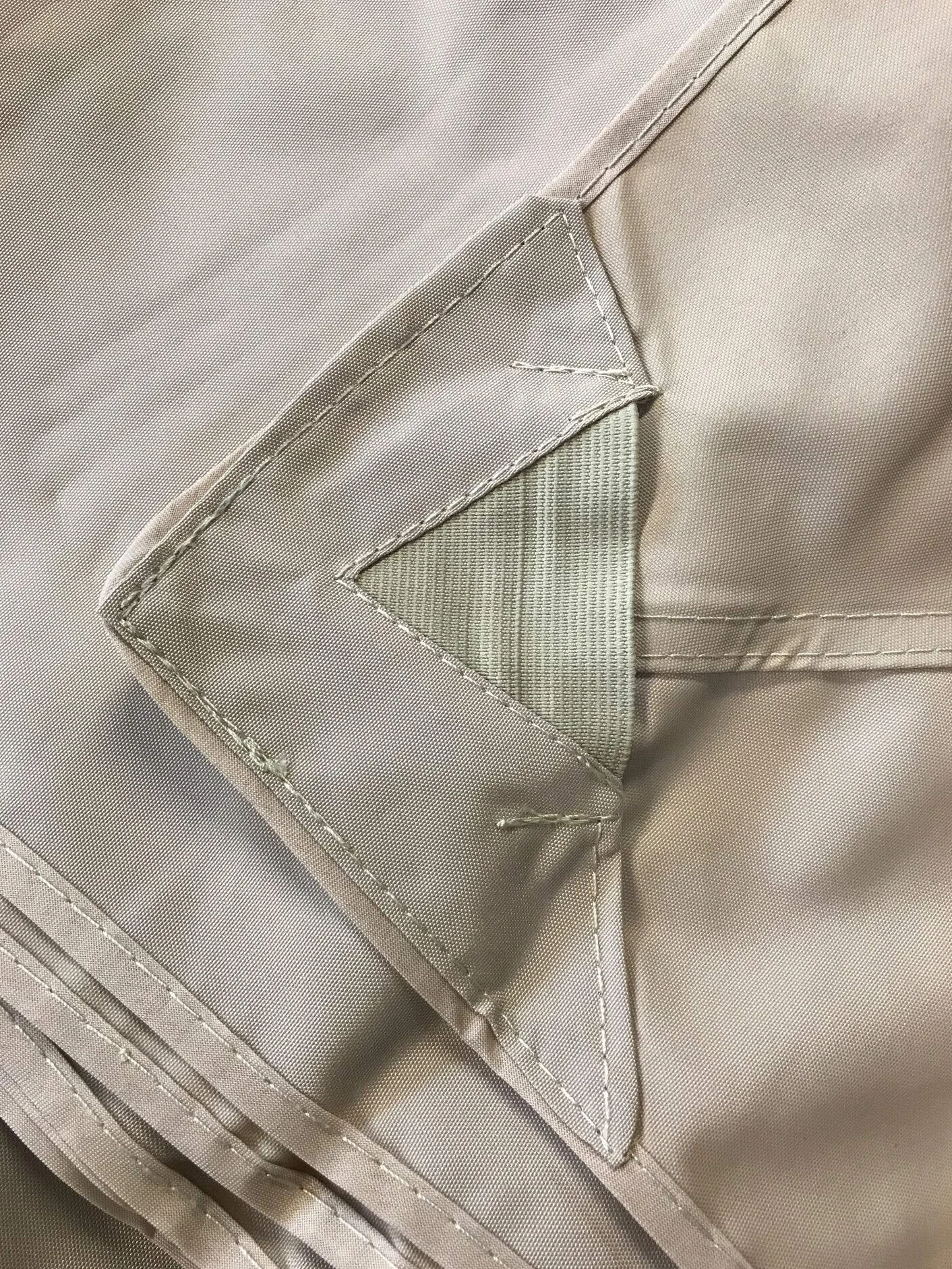 Quick Star zapasowy dach ogrodowy 250 g 3 x 4 m piaskowy