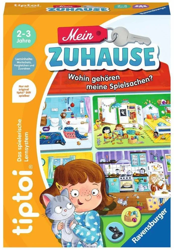 tiptoi® Mein Zuhause - ab 2 Jahre: Wohin gehören meine Spielsachen?