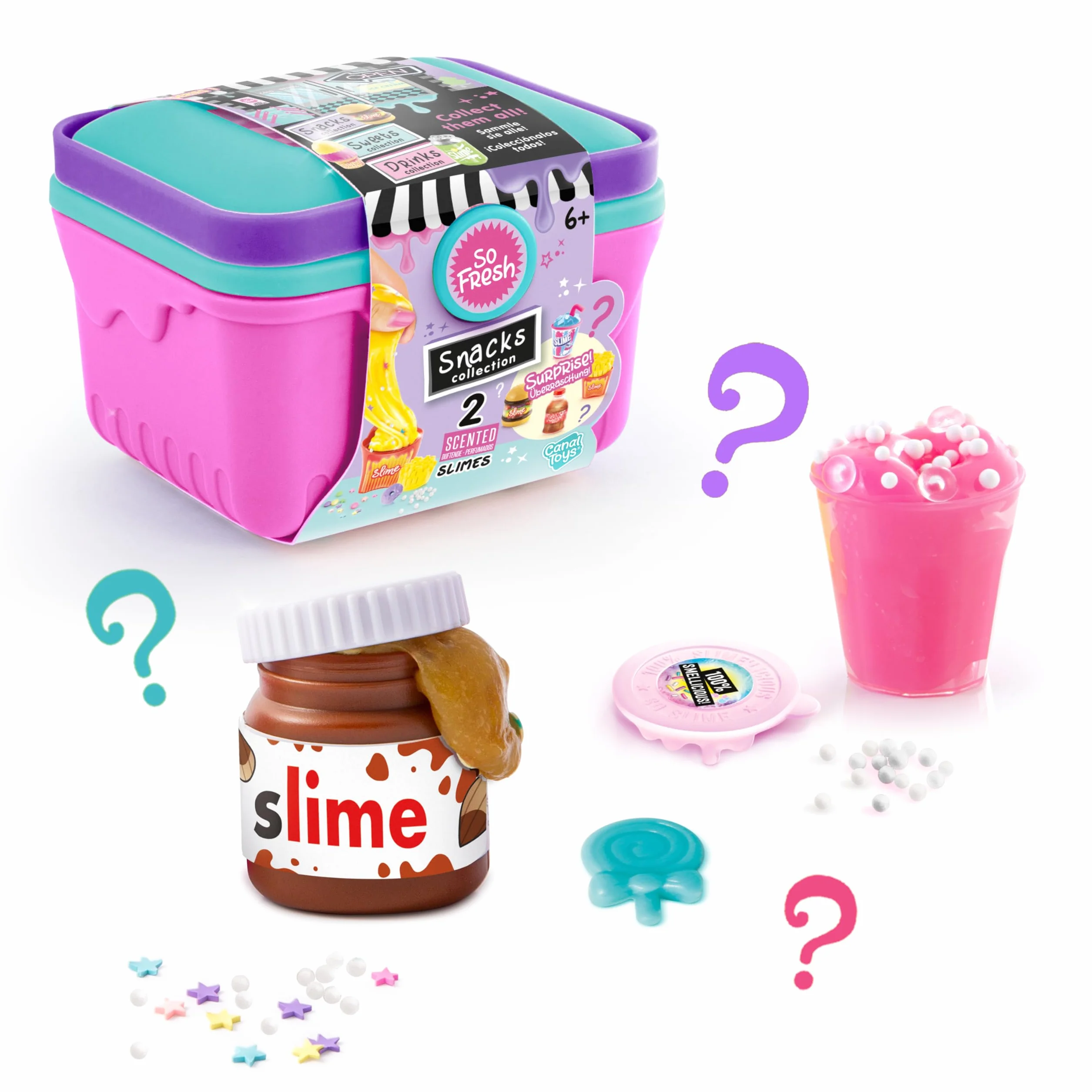 Canal Toys So Slimelicious Market - Mini Slime DIY zapachy - SSC 240, Fioletowy