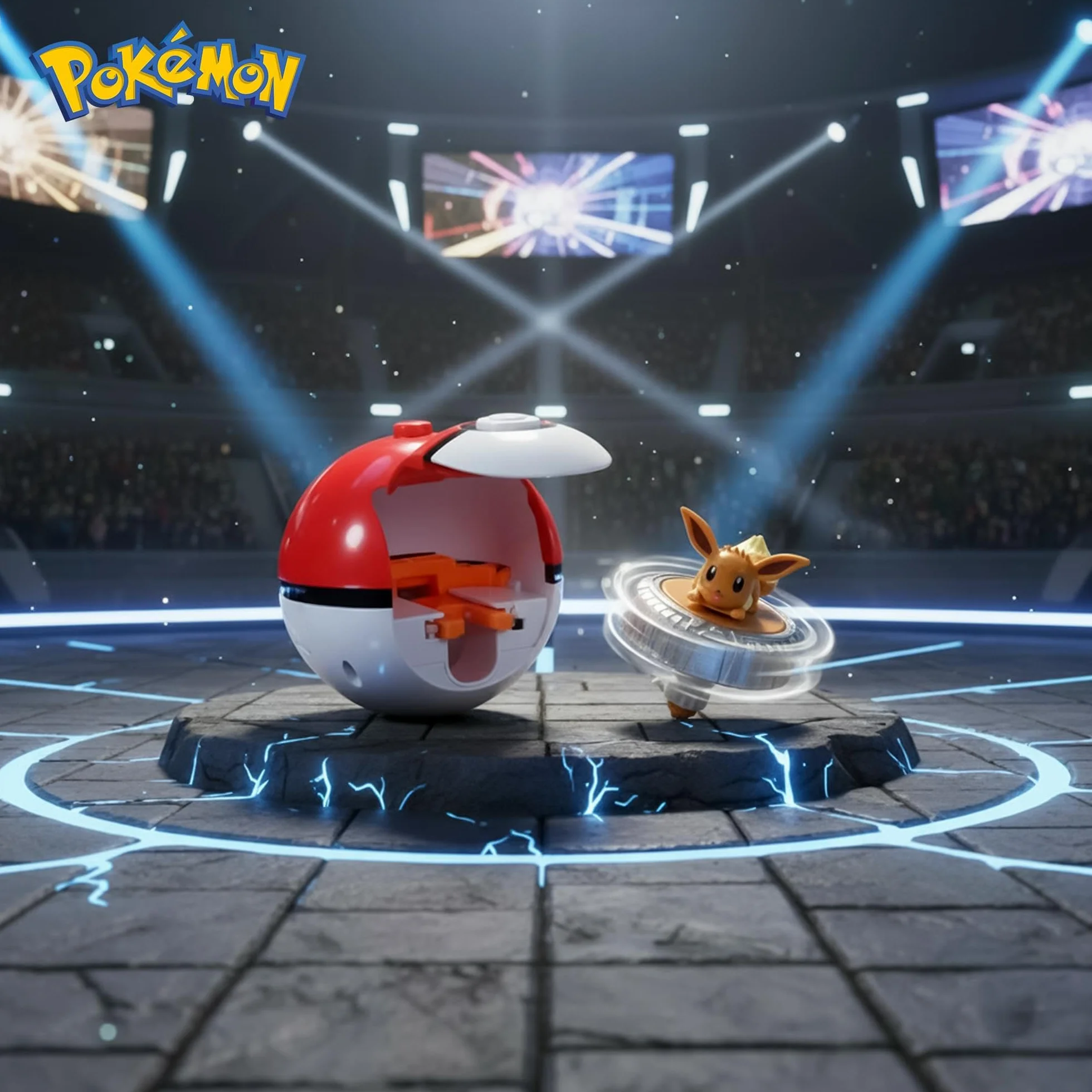 Pokémon PKW Battle Spinner Pack (Eevee & Poké Ball)